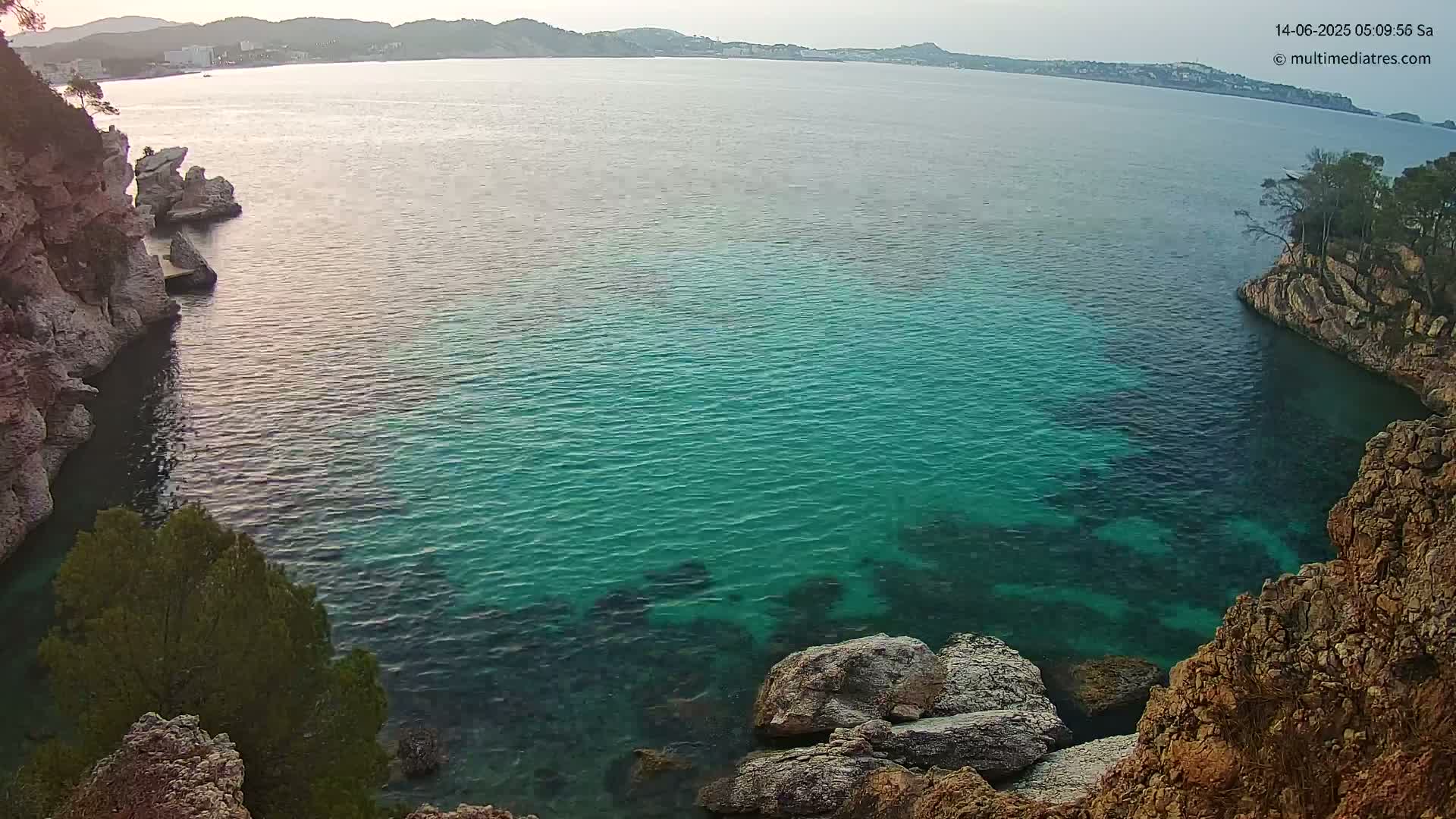 Mallorca Cala Fornells Bay  Live Cam - Balearic Islands, Spain