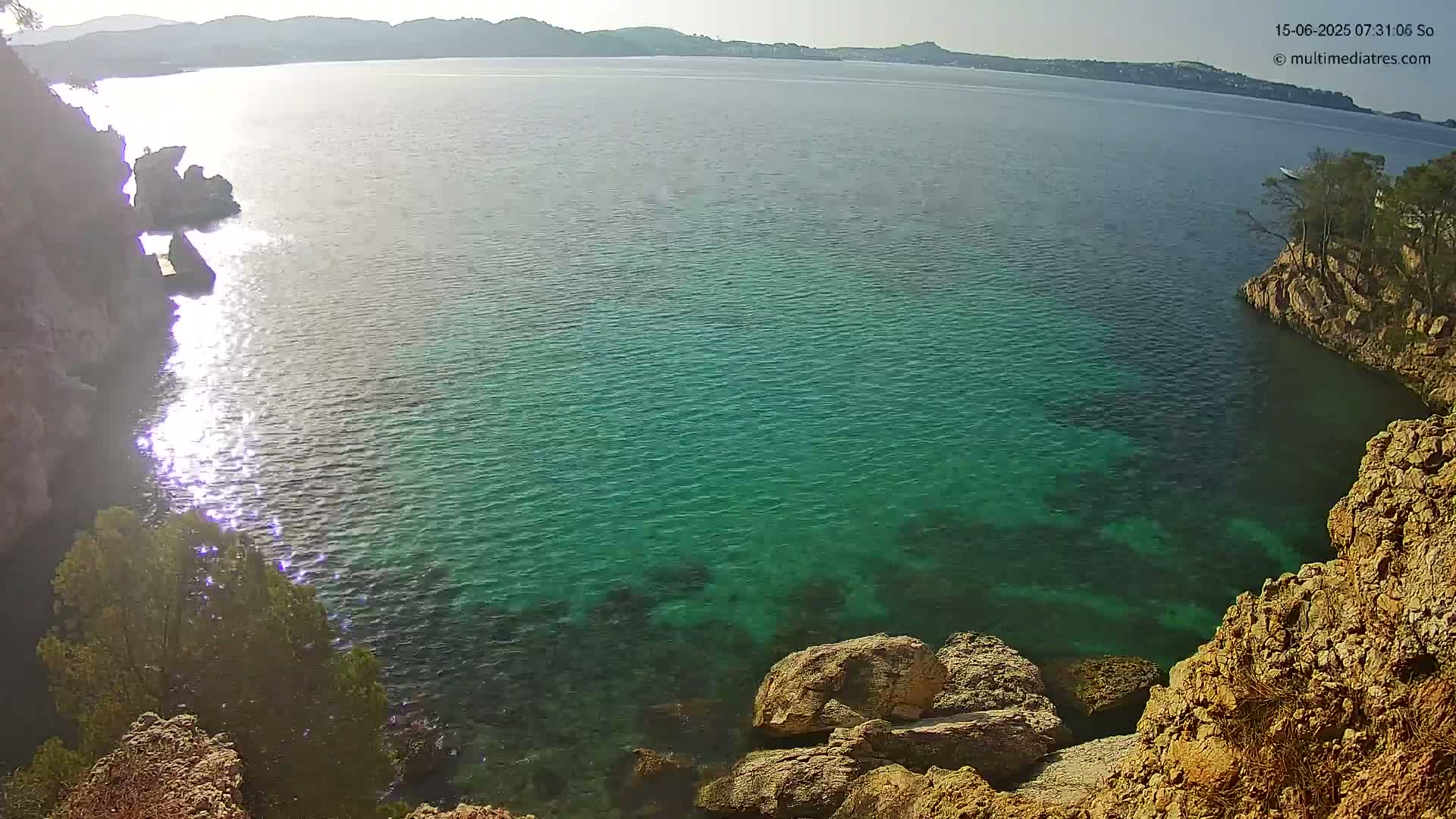 Mallorca Cala Fornells Bay  Live Cam - Balearic Islands, Spain