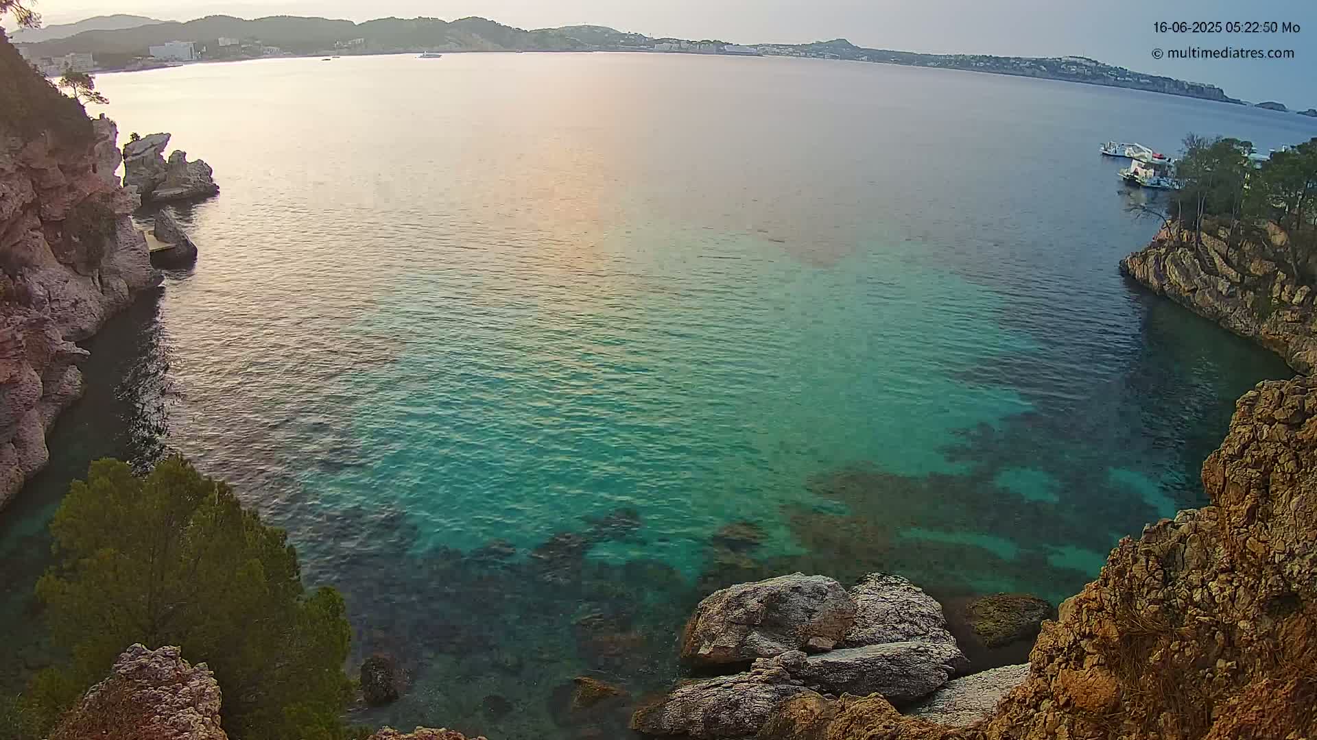 Mallorca Cala Fornells Bay  Live Cam - Balearic Islands, Spain