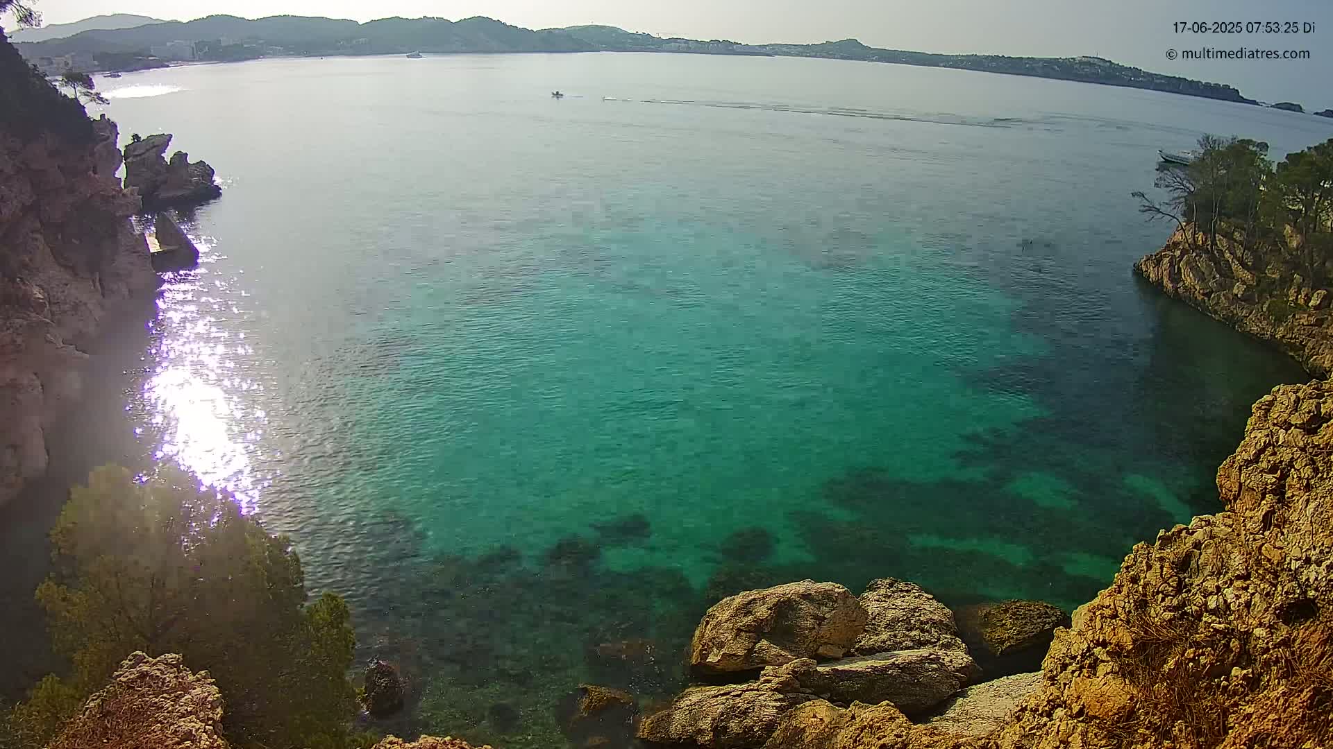 Mallorca Cala Fornells Bay  Live Cam - Balearic Islands, Spain