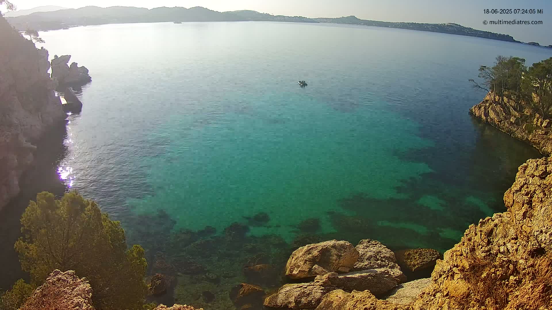 Mallorca Cala Fornells Bay  Live Cam - Balearic Islands, Spain
