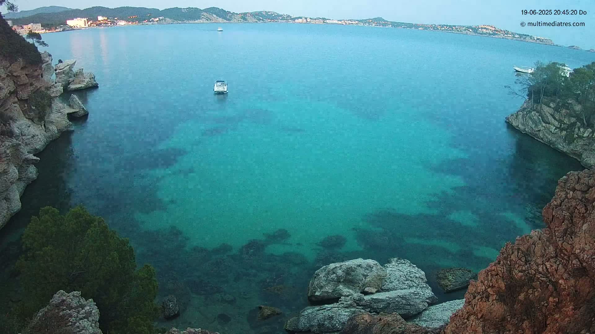 Mallorca Cala Fornells Bay  Live Cam - Balearic Islands, Spain