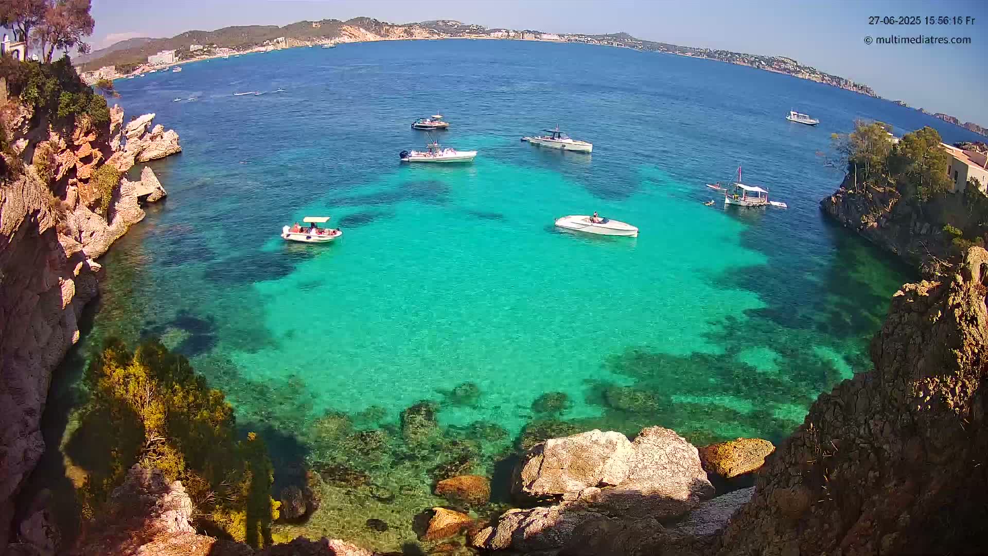 Mallorca Cala Fornells Bay  Live Cam - Balearic Islands, Spain