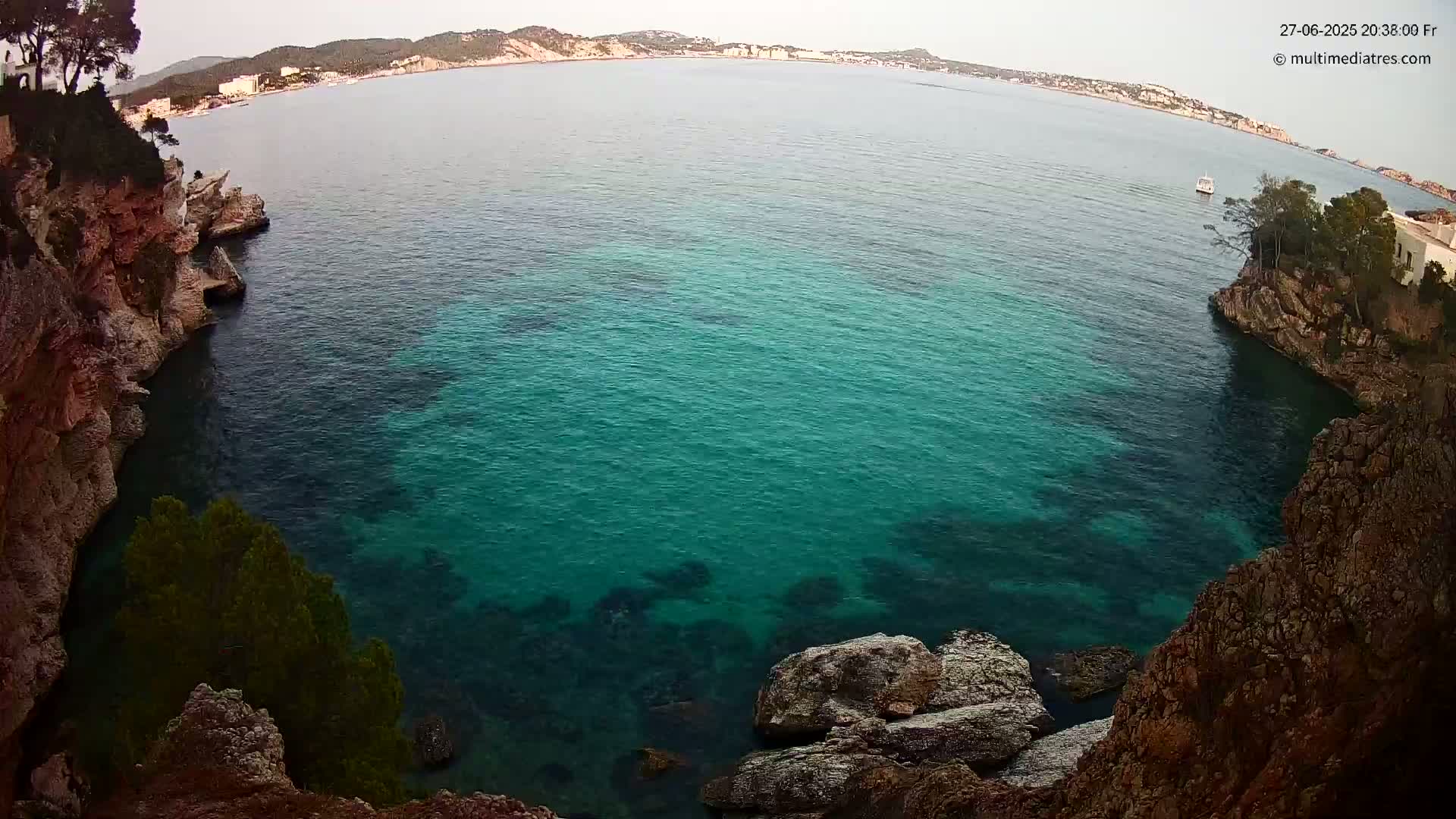 Mallorca Cala Fornells Bay  Live Cam - Balearic Islands, Spain