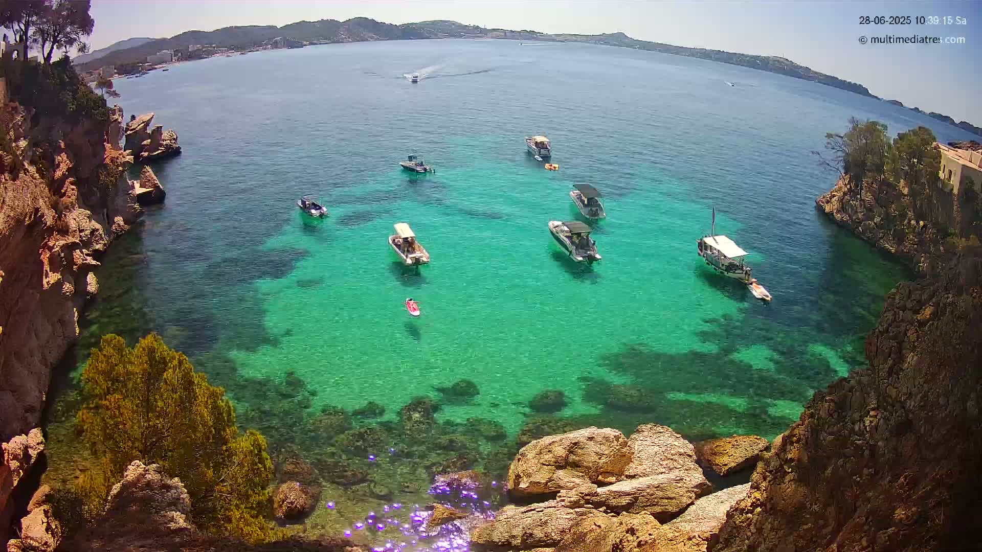 Mallorca Cala Fornells Bay  Live Cam - Balearic Islands, Spain