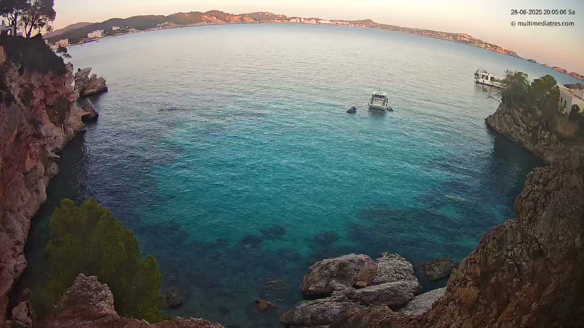 Mallorca Cala Fornells Bay  Live Cam - Balearic Islands, Spain
