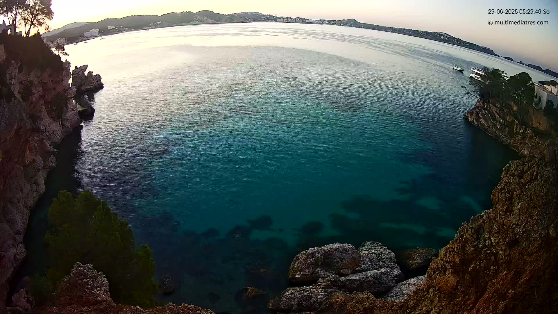 Mallorca Cala Fornells Bay  Live Cam - Balearic Islands, Spain