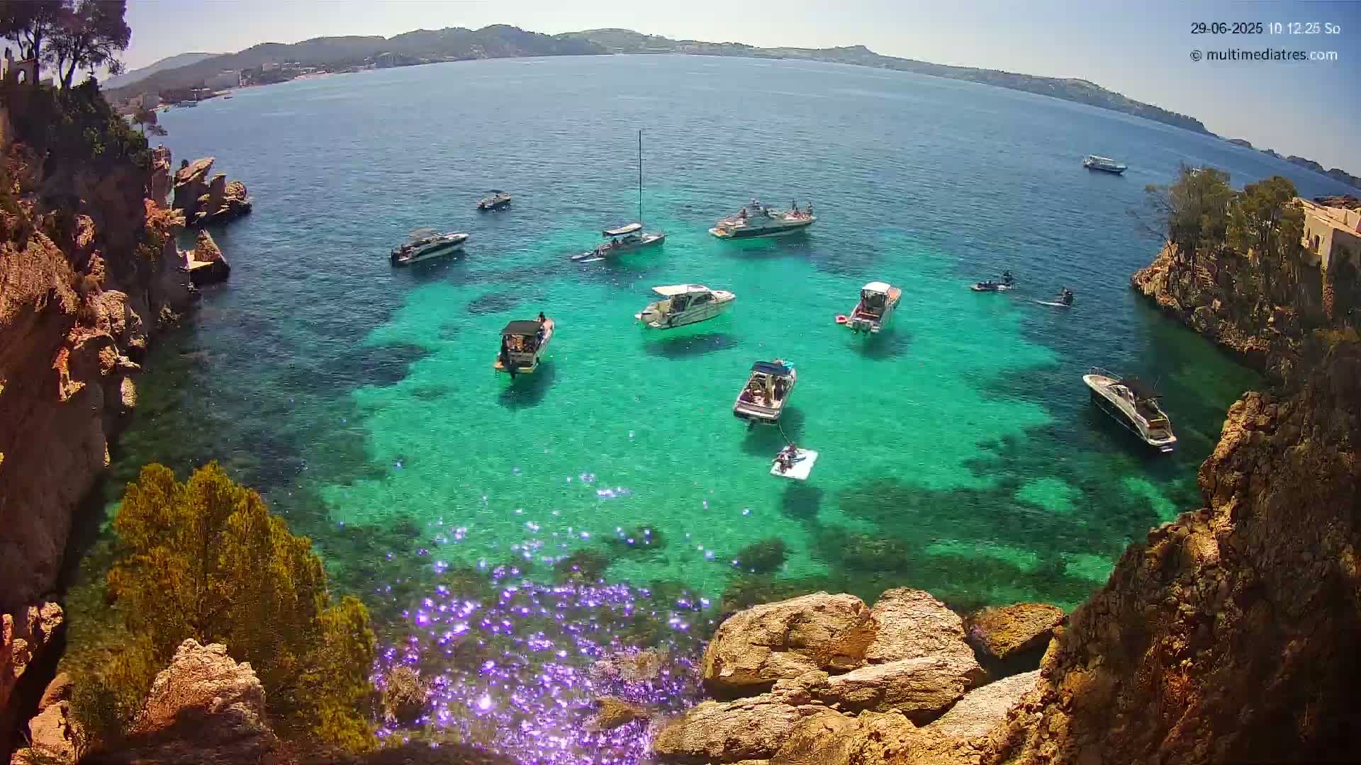 Mallorca Cala Fornells Bay  Live Cam - Balearic Islands, Spain