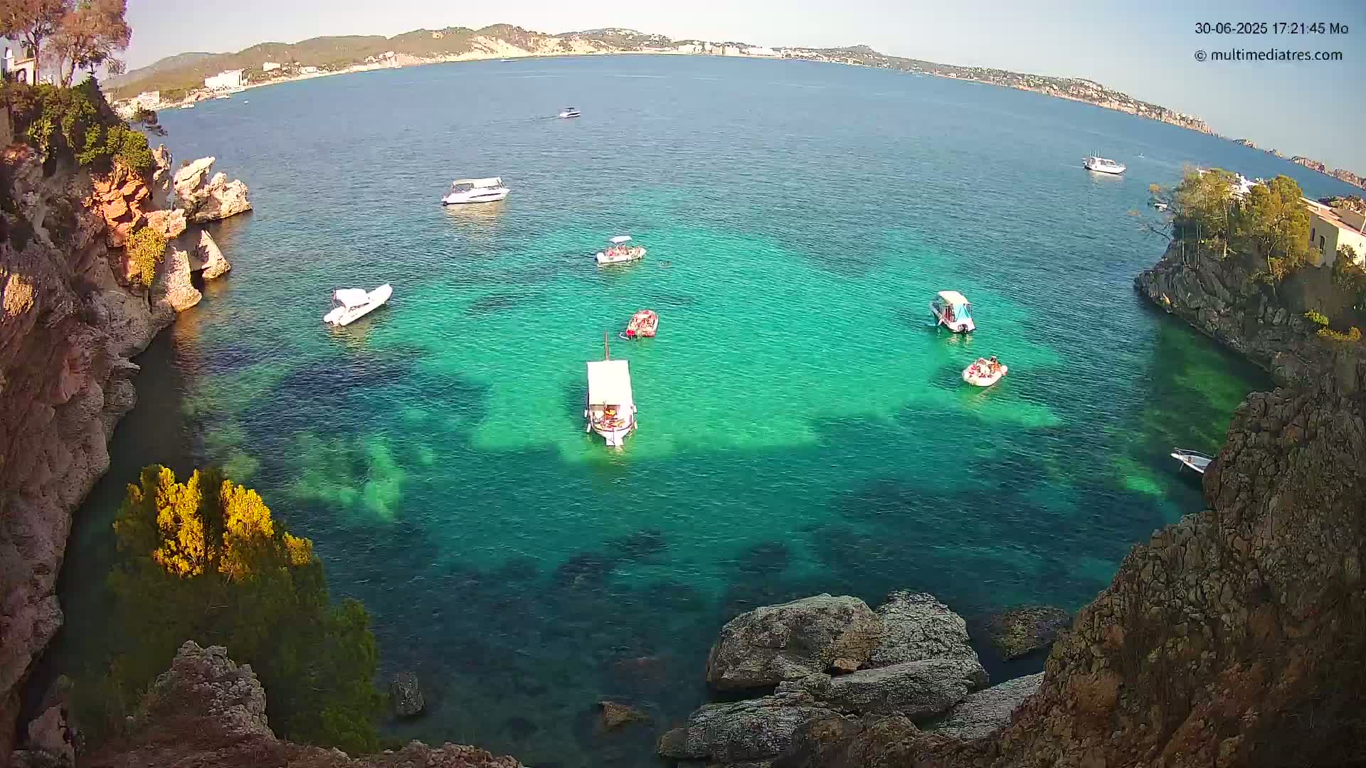 Mallorca Cala Fornells Bay  Live Cam - Balearic Islands, Spain