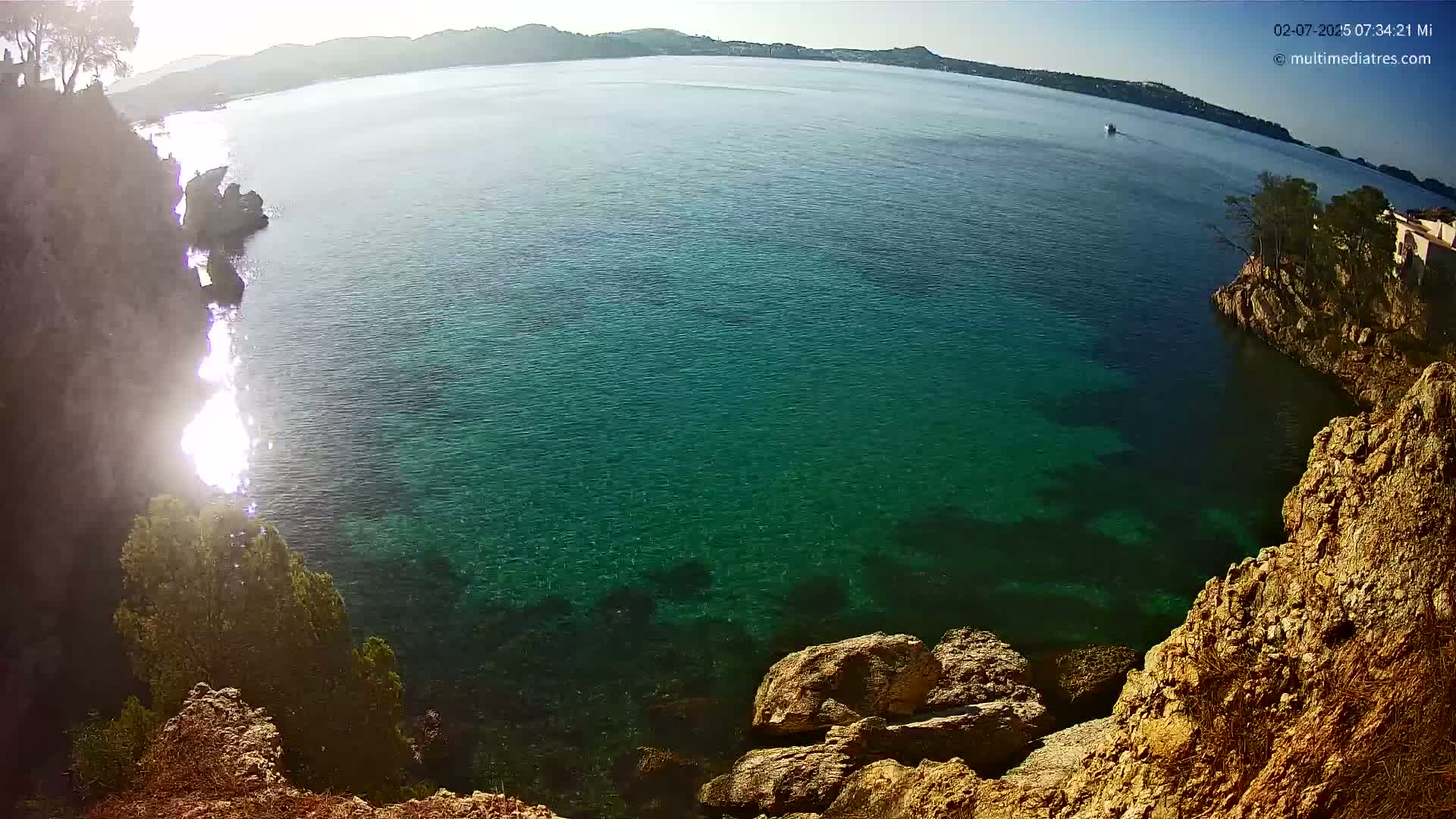 Mallorca Cala Fornells Bay  Live Cam - Balearic Islands, Spain