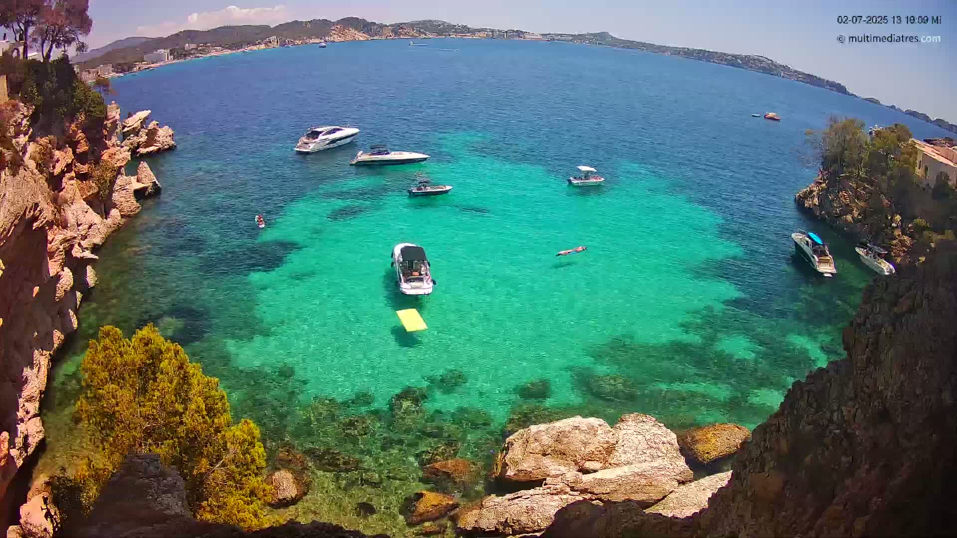 Mallorca Cala Fornells Bay  Live Cam - Balearic Islands, Spain