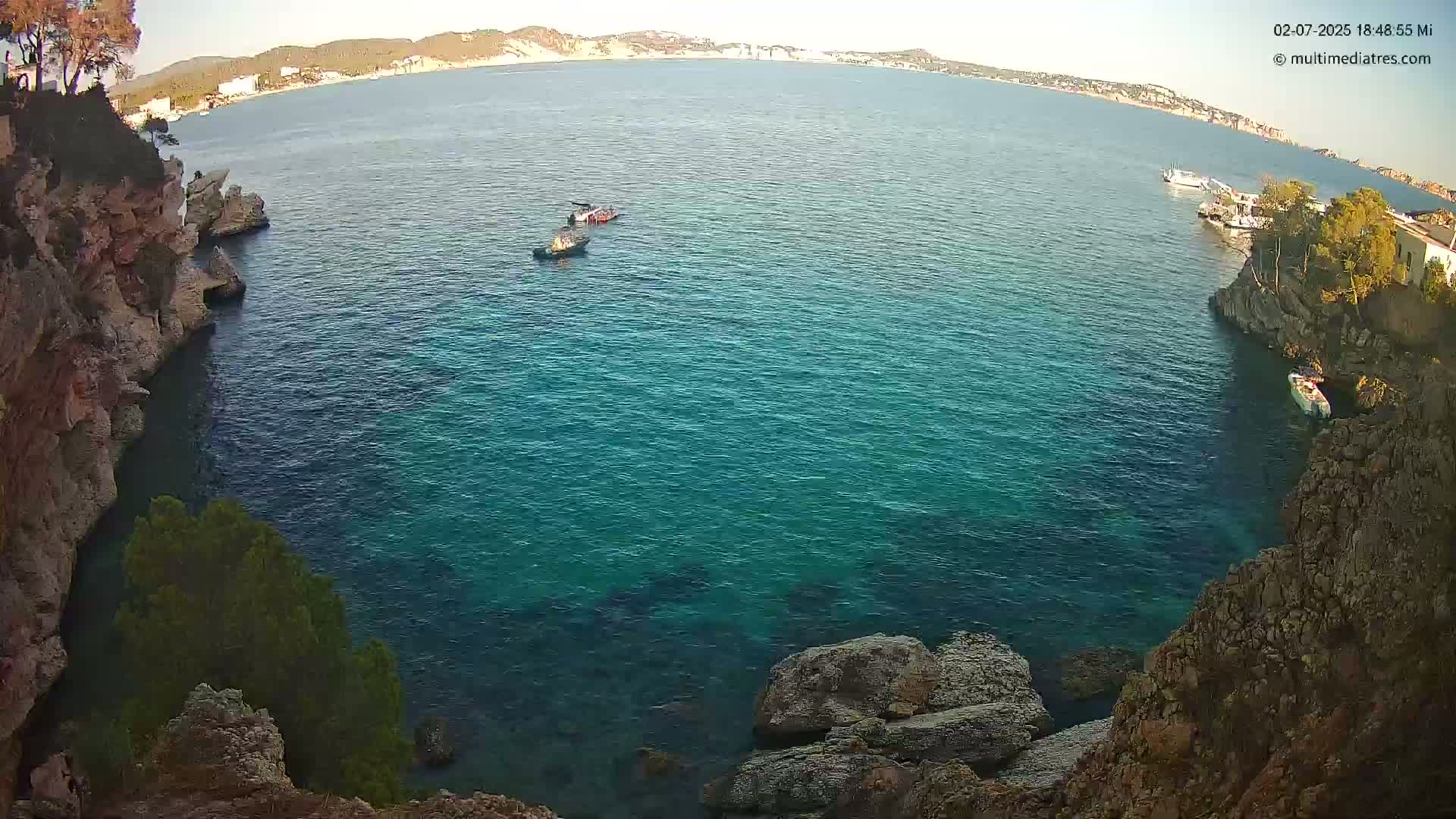 Mallorca Cala Fornells Bay  Live Cam - Balearic Islands, Spain