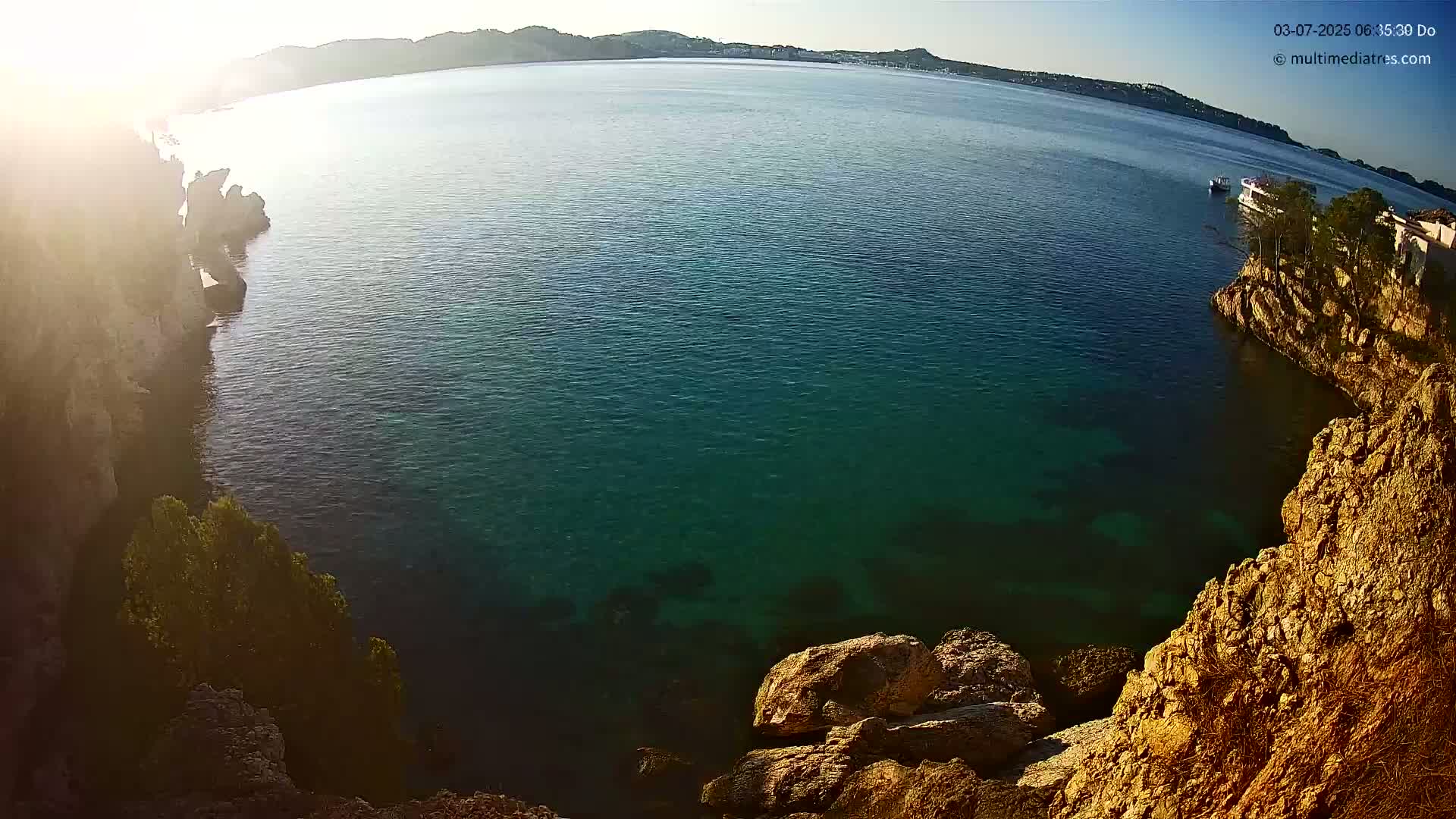 Mallorca Cala Fornells Bay  Live Cam - Balearic Islands, Spain