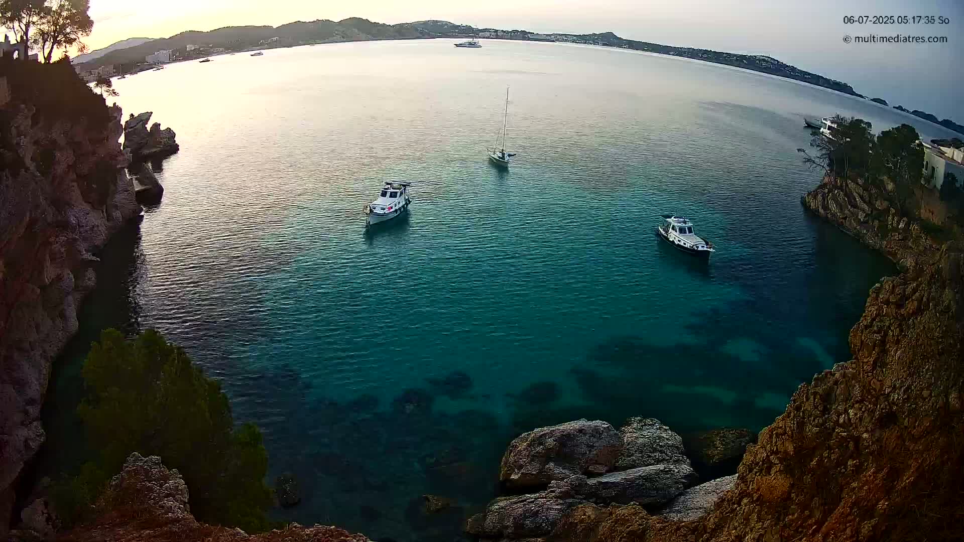 Mallorca Cala Fornells Bay  Live Cam - Balearic Islands, Spain
