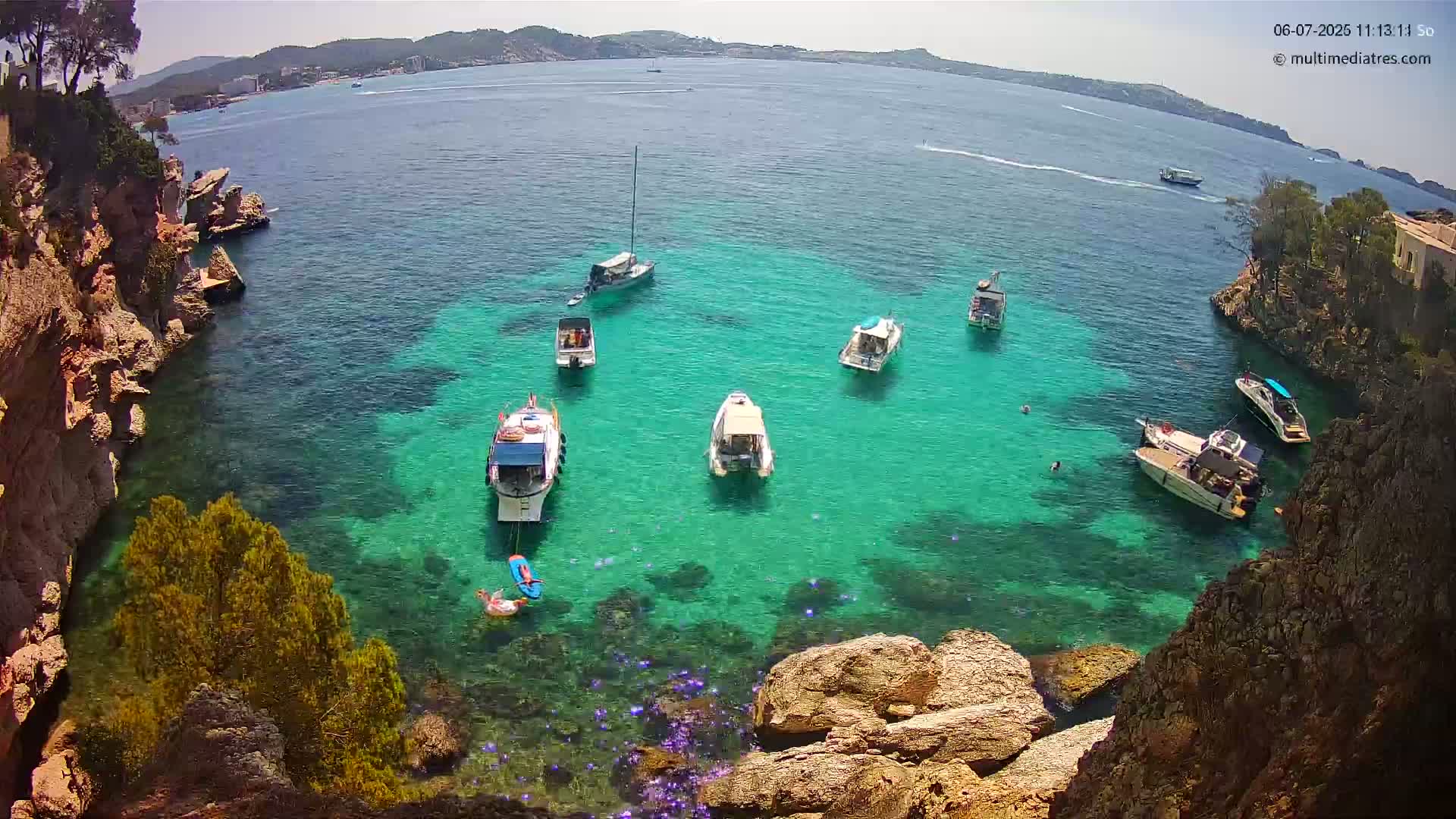 Mallorca Cala Fornells Bay  Live Cam - Balearic Islands, Spain
