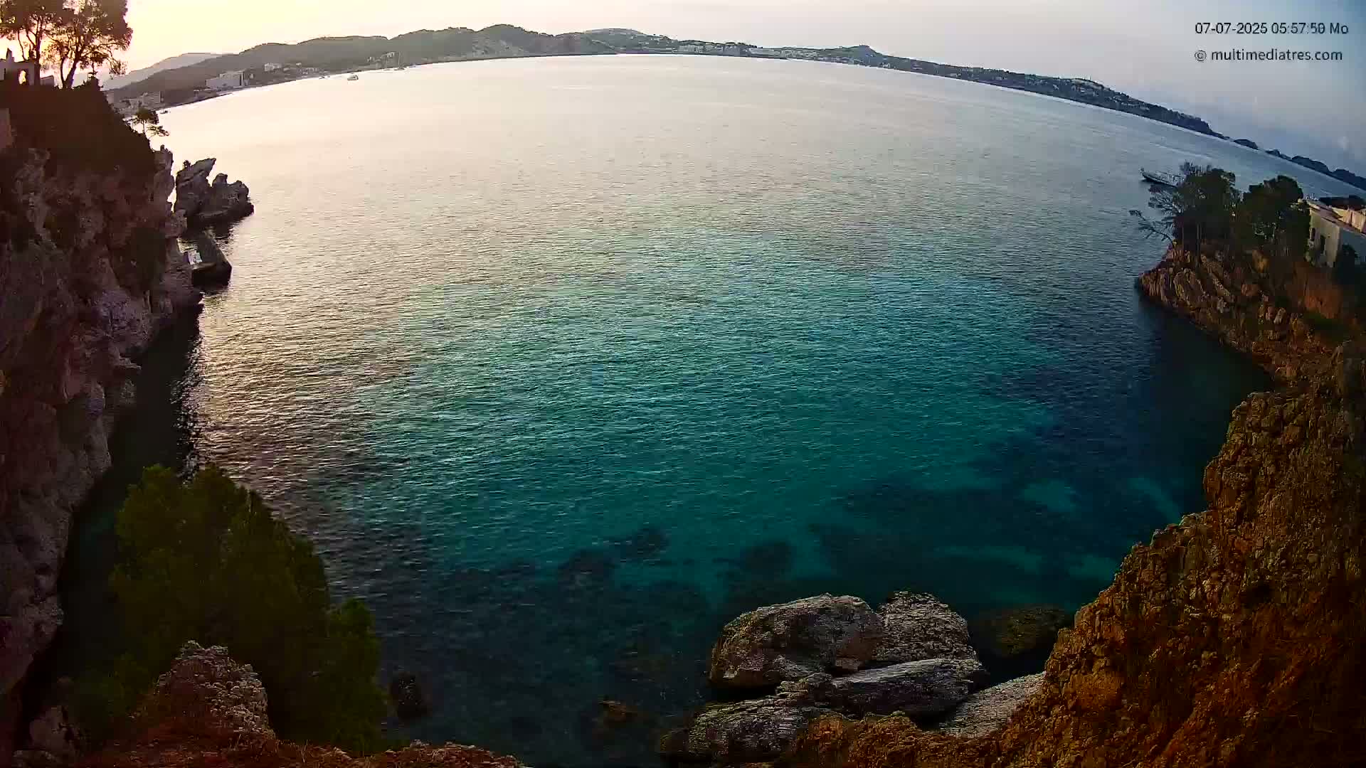 Mallorca Cala Fornells Bay  Live Cam - Balearic Islands, Spain