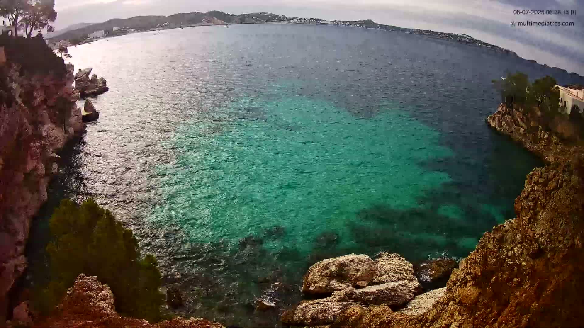 Mallorca Cala Fornells Bay  Live Cam - Balearic Islands, Spain