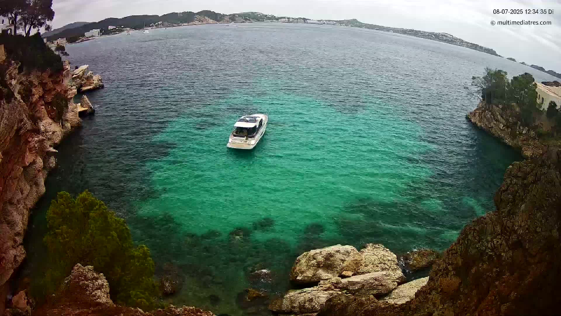 Mallorca Cala Fornells Bay  Live Cam - Balearic Islands, Spain