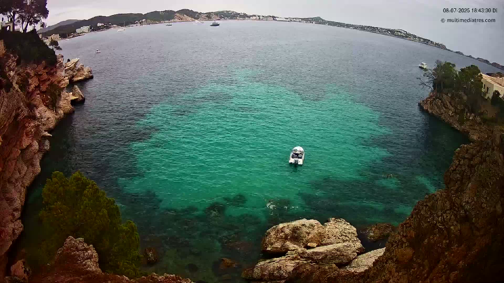 Mallorca Cala Fornells Bay  Live Cam - Balearic Islands, Spain
