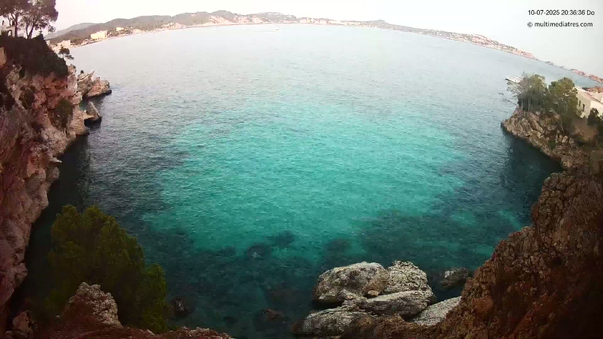 Mallorca Cala Fornells Bay  Live Cam - Balearic Islands, Spain