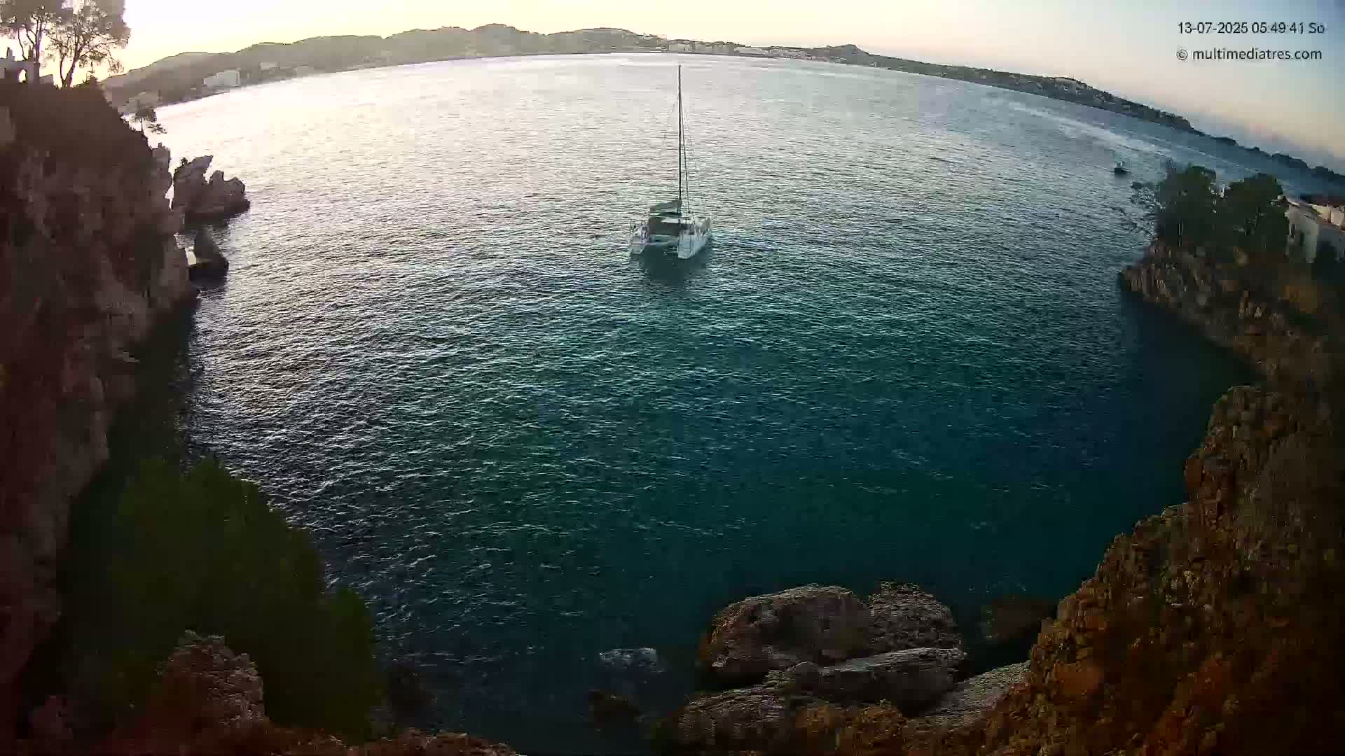Mallorca Cala Fornells Bay  Live Cam - Balearic Islands, Spain
