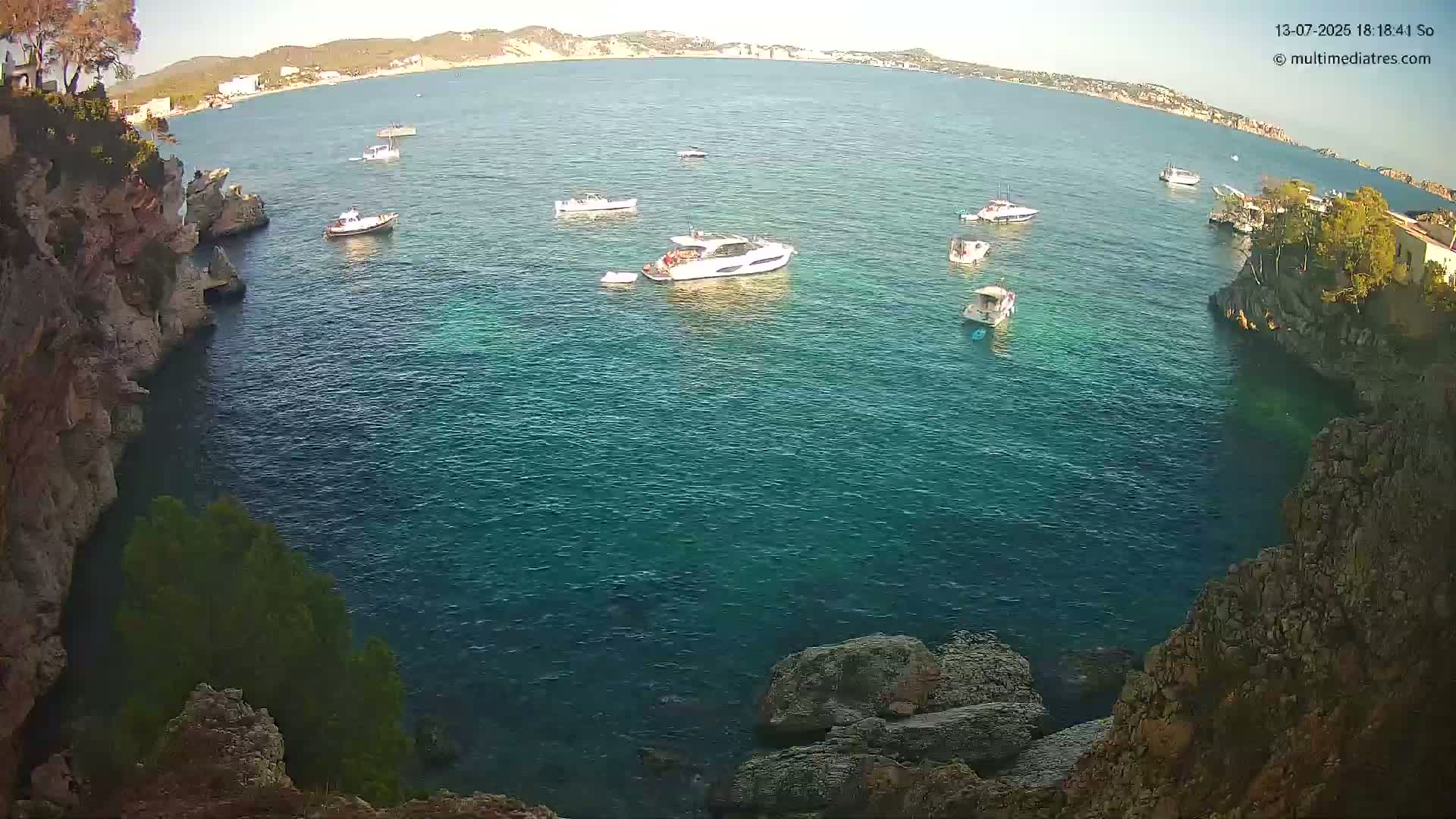 Mallorca Cala Fornells Bay  Live Cam - Balearic Islands, Spain