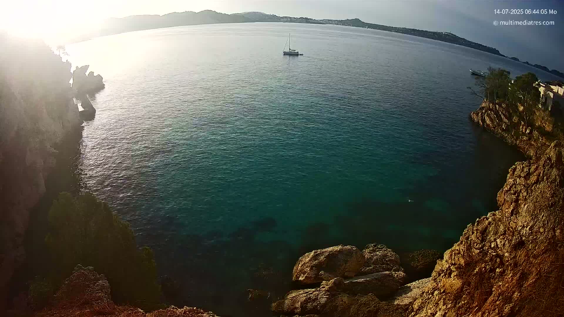 Mallorca Cala Fornells Bay  Live Cam - Balearic Islands, Spain