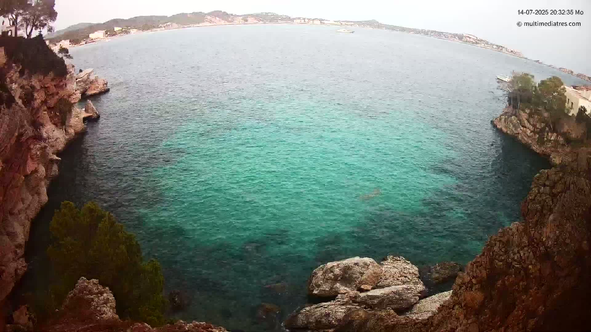 Mallorca Cala Fornells Bay  Live Cam - Balearic Islands, Spain
