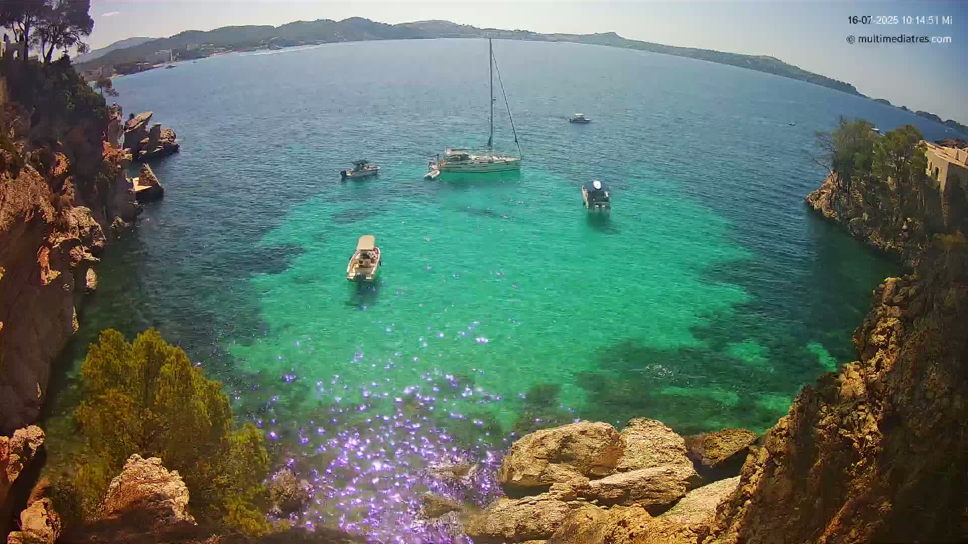 Mallorca Cala Fornells Bay  Live Cam - Balearic Islands, Spain