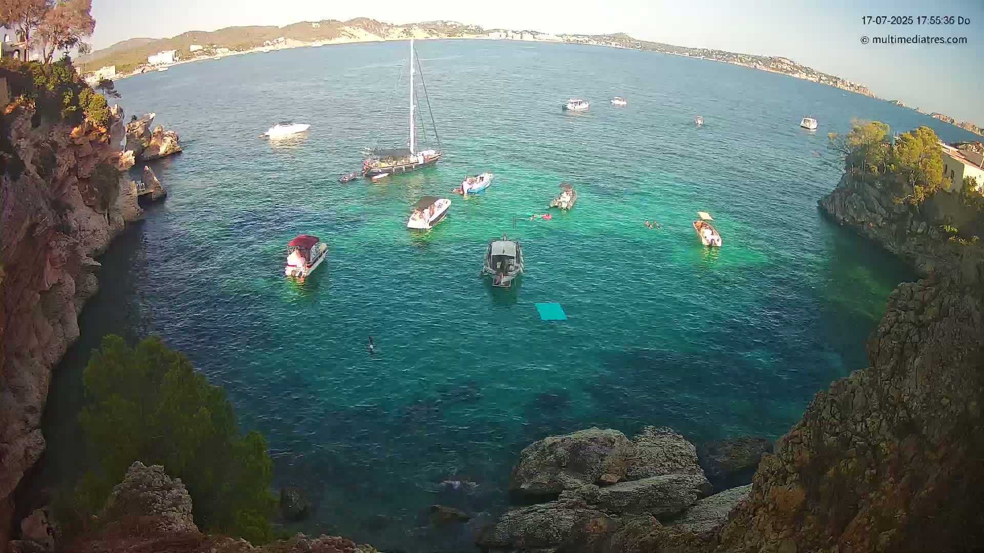 Mallorca Cala Fornells Bay  Live Cam - Balearic Islands, Spain