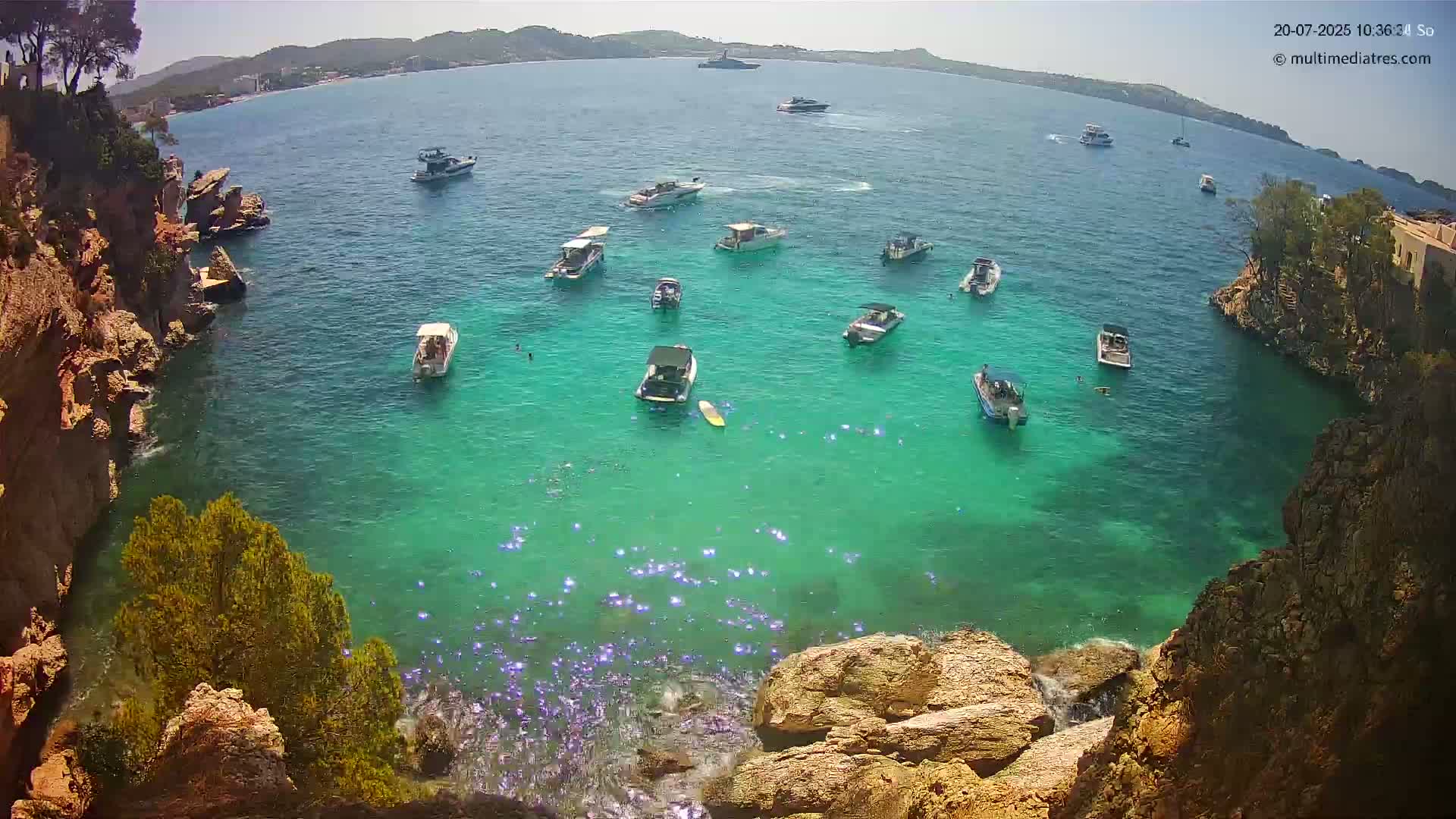 Mallorca Cala Fornells Bay  Live Cam - Balearic Islands, Spain