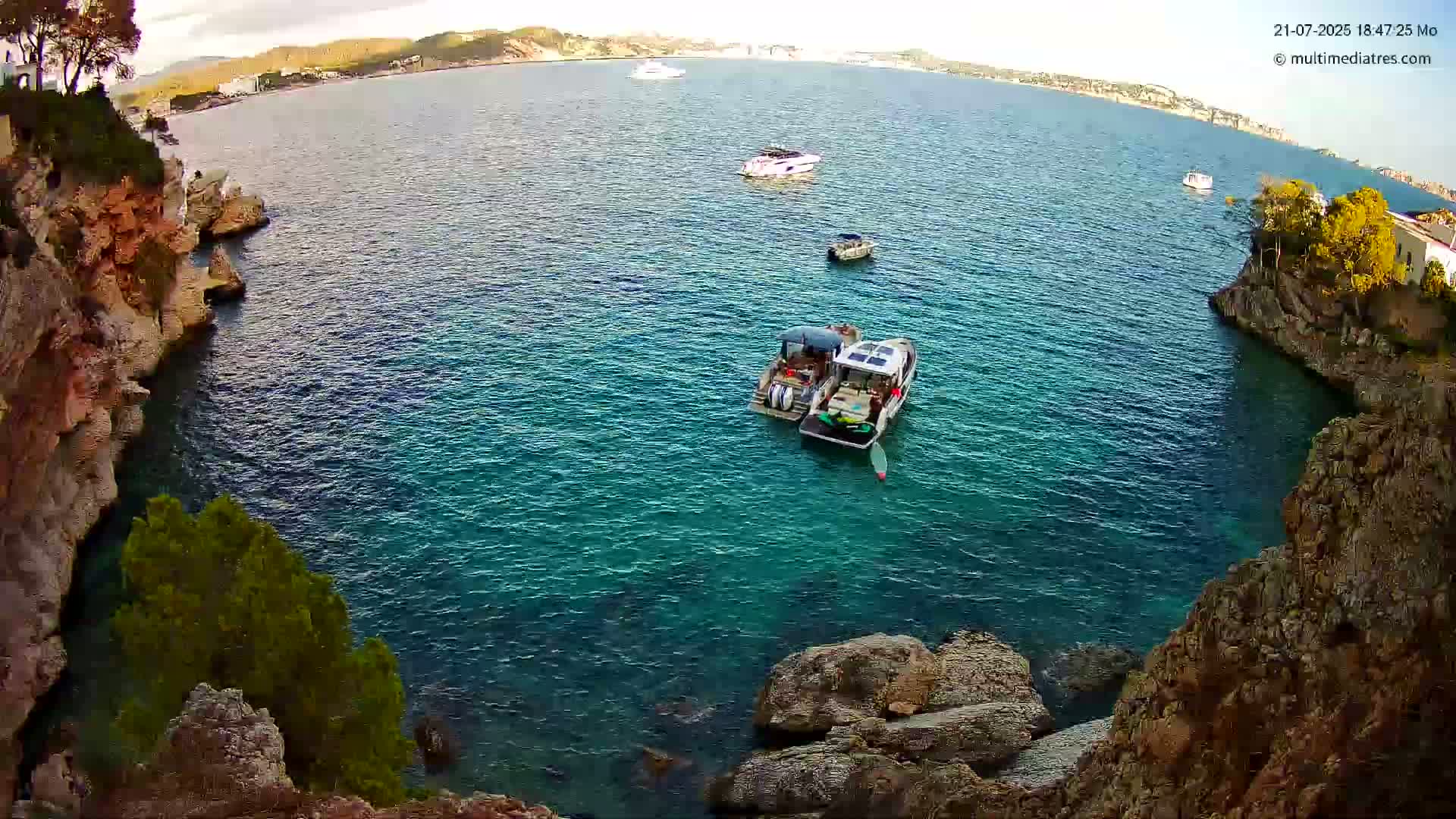 Mallorca Cala Fornells Bay  Live Cam - Balearic Islands, Spain