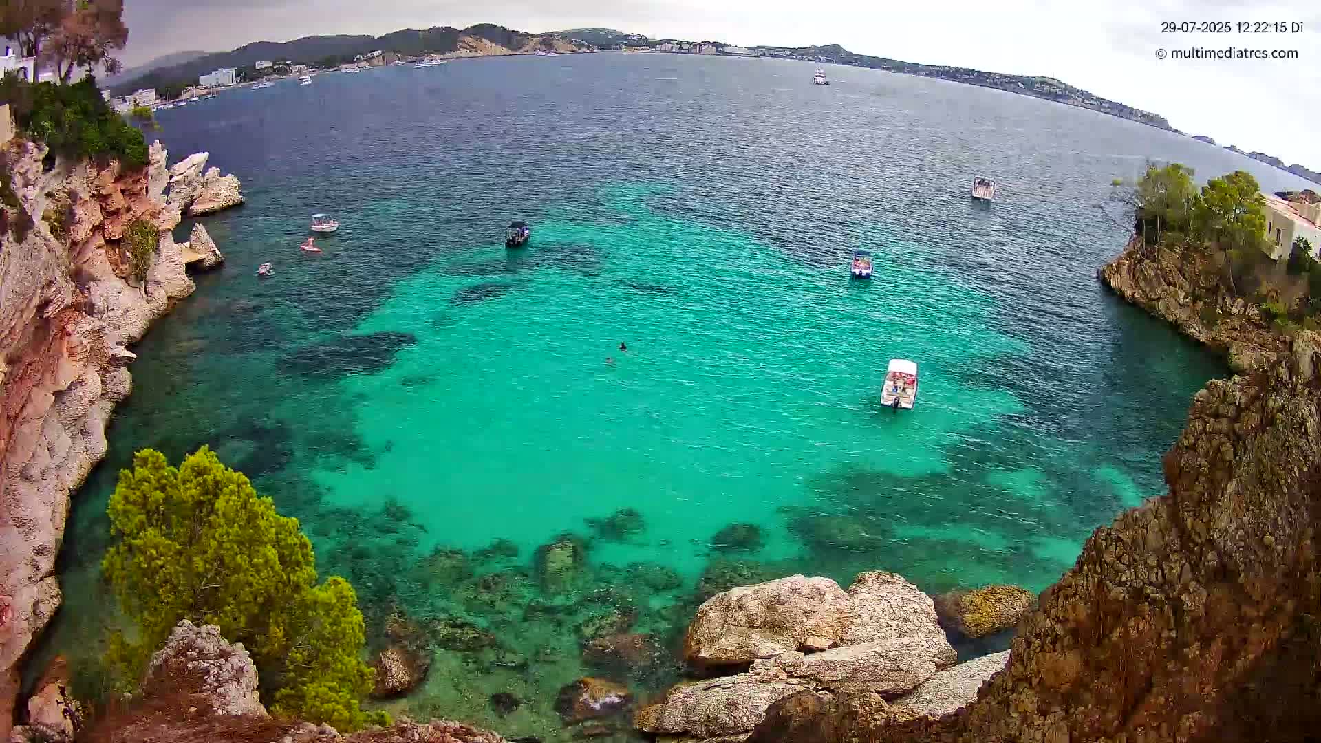 Mallorca Cala Fornells Bay  Live Cam - Balearic Islands, Spain