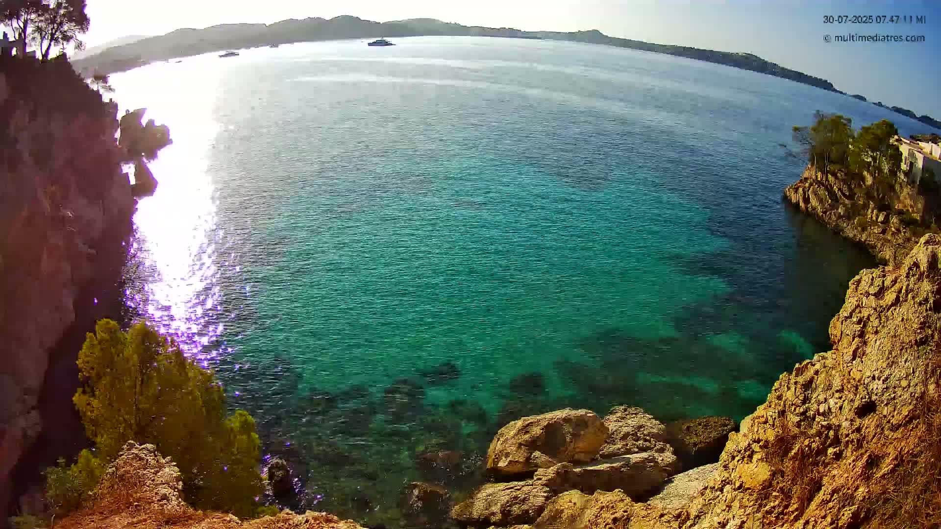 Mallorca Cala Fornells Bay  Live Cam - Balearic Islands, Spain