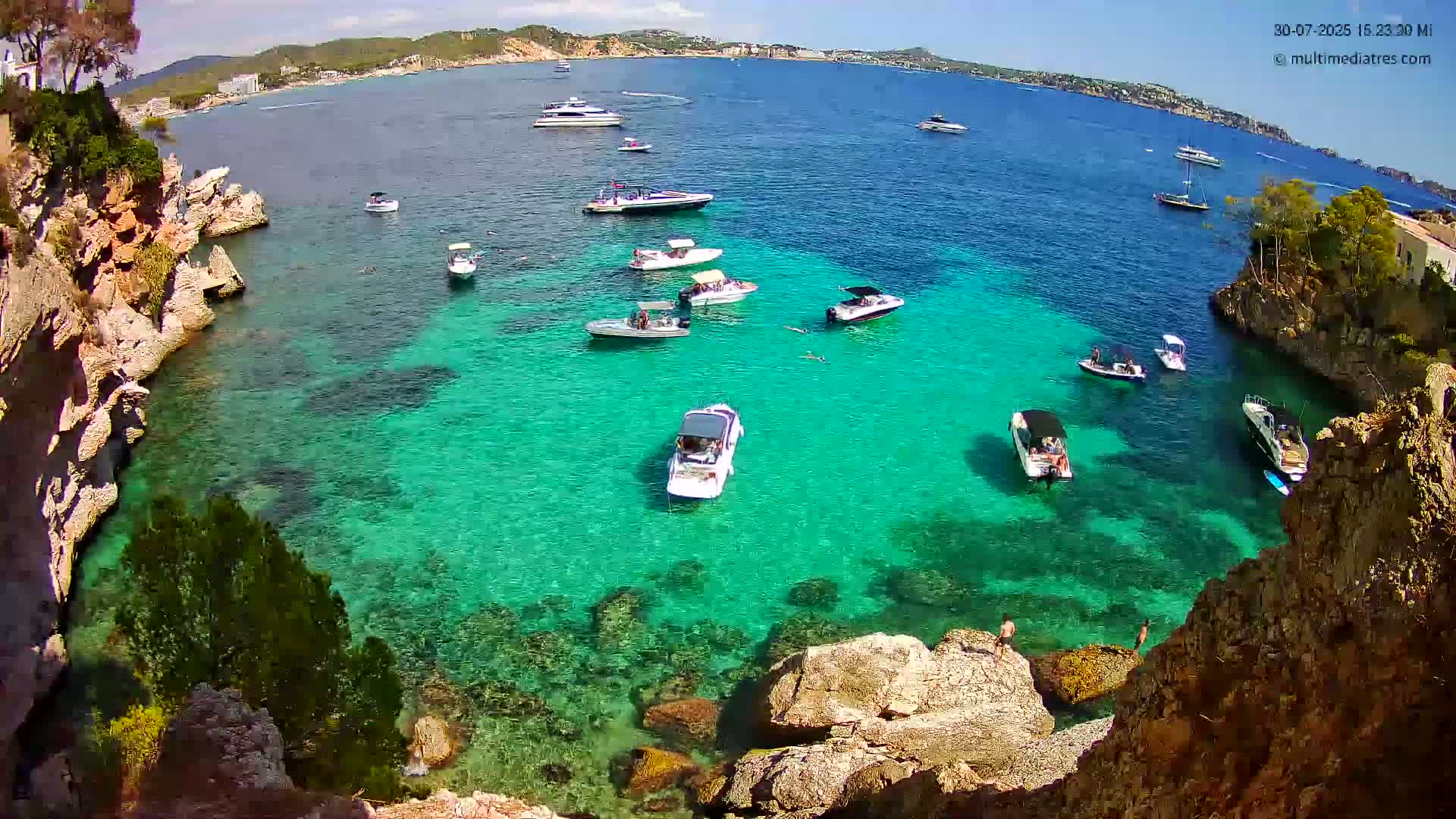 Mallorca Cala Fornells Bay  Live Cam - Balearic Islands, Spain