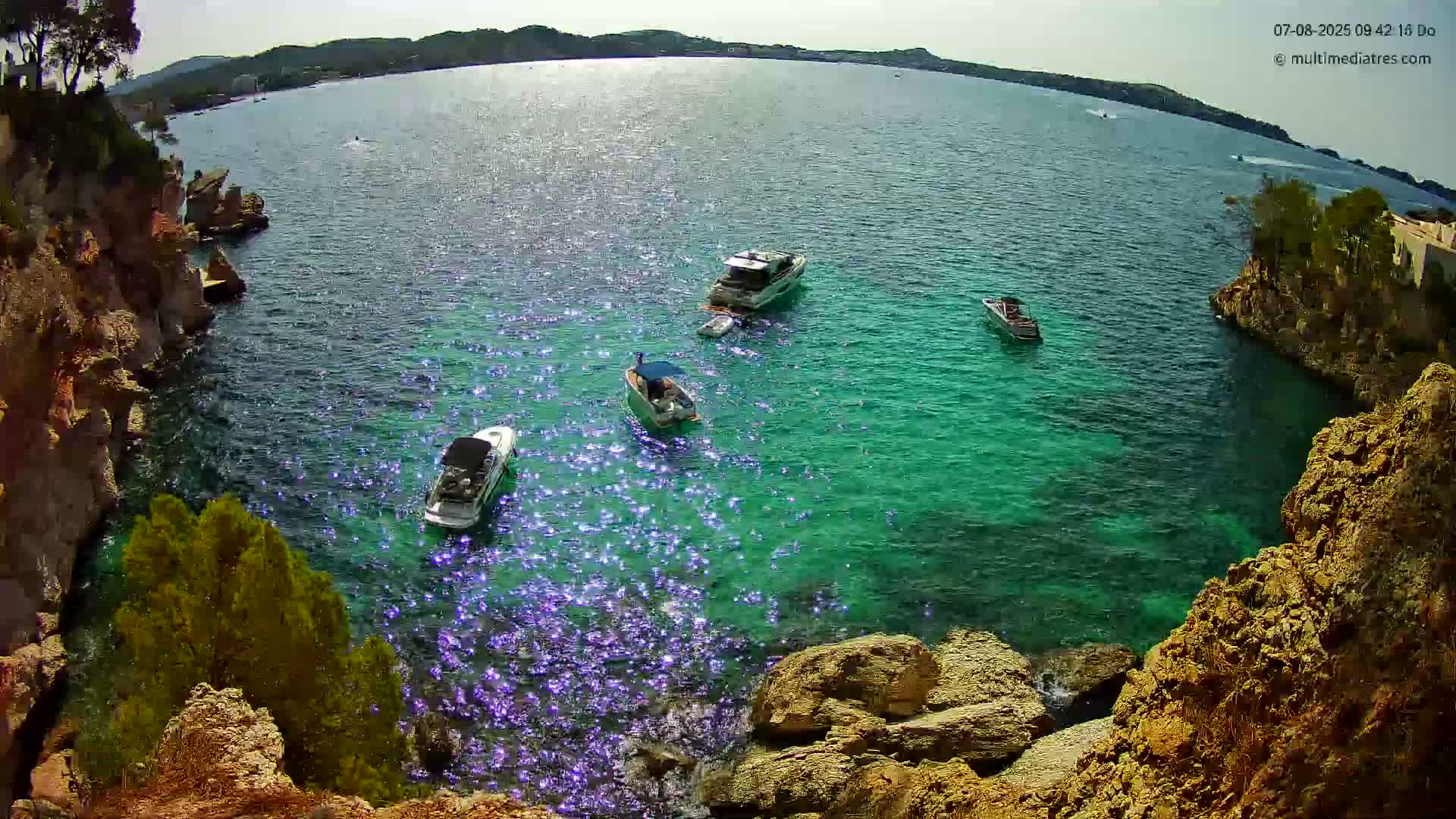 Mallorca Cala Fornells Bay  Live Cam - Balearic Islands, Spain
