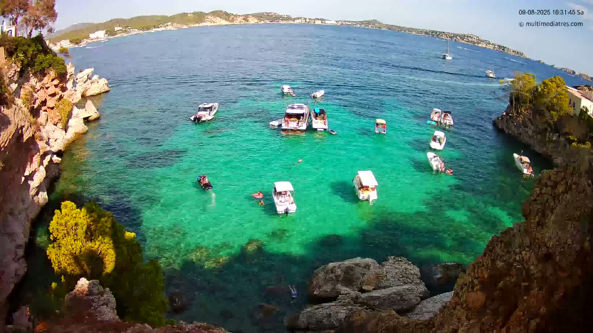 Mallorca Cala Fornells Bay  Live Cam - Balearic Islands, Spain