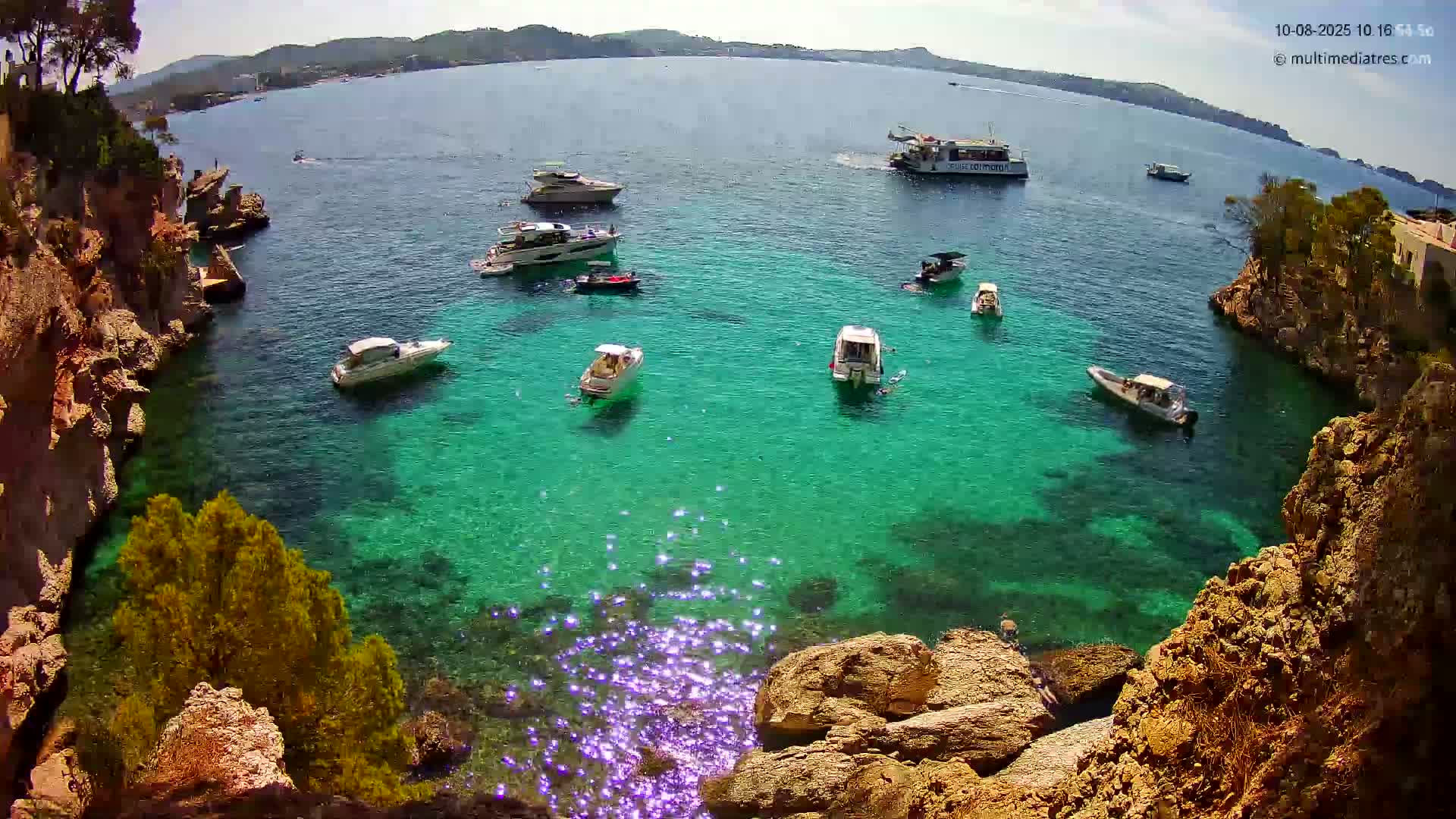 Mallorca Cala Fornells Bay  Live Cam - Balearic Islands, Spain