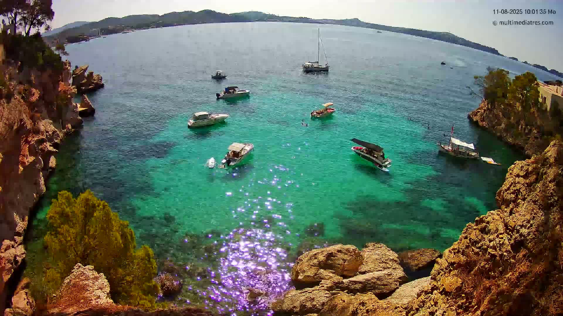 Mallorca Cala Fornells Bay  Live Cam - Balearic Islands, Spain