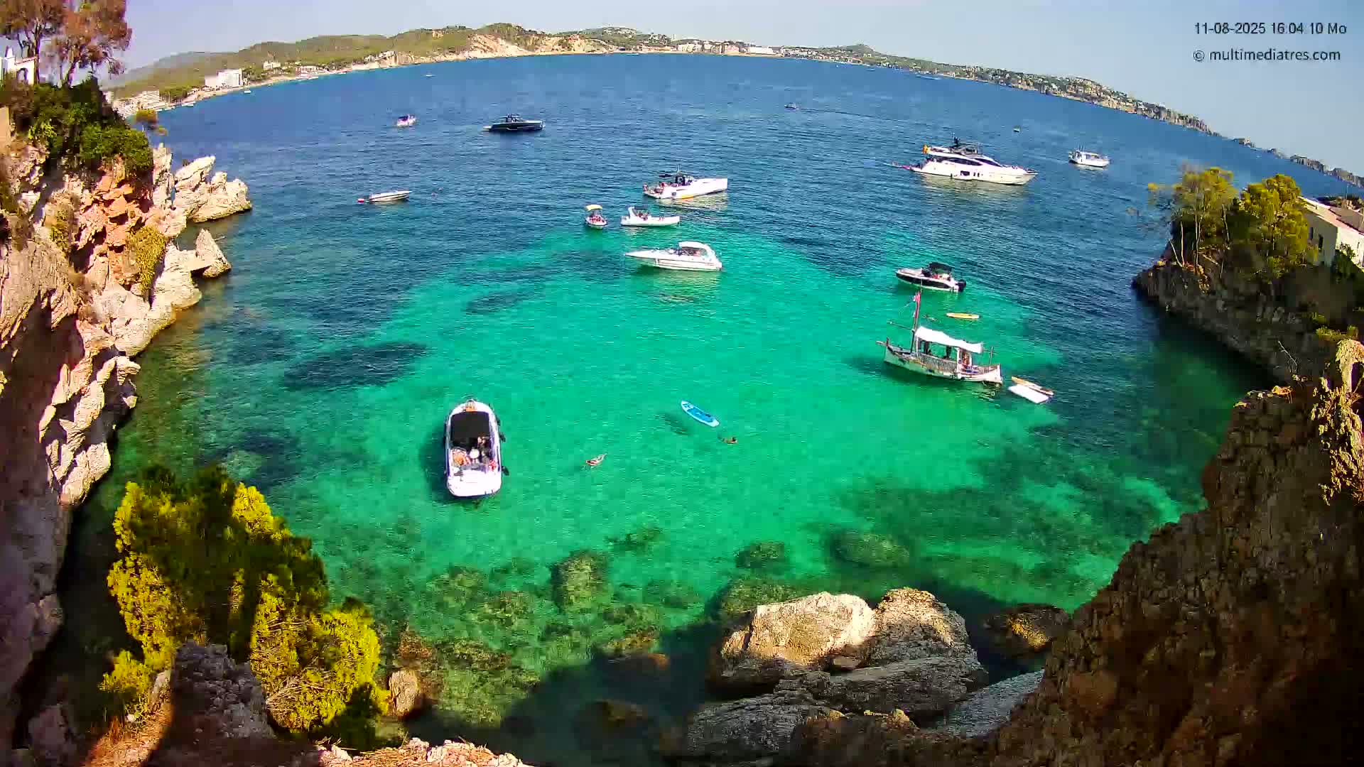 Mallorca Cala Fornells Bay  Live Cam - Balearic Islands, Spain