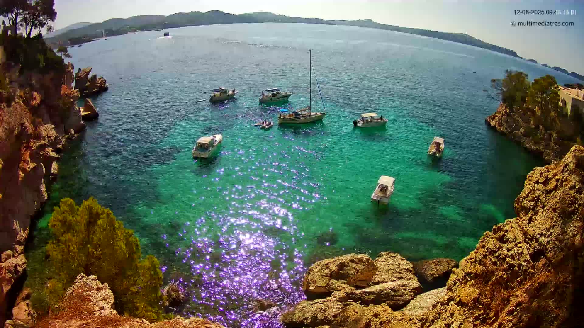 Mallorca Cala Fornells Bay  Live Cam - Balearic Islands, Spain
