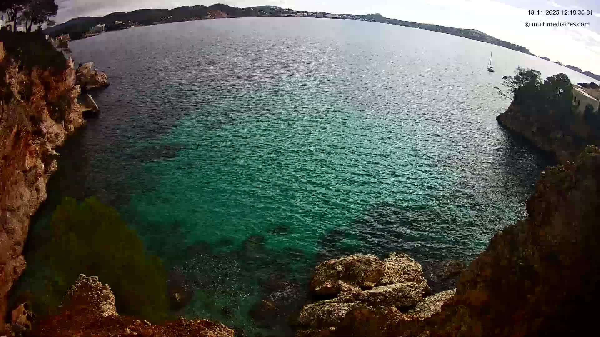 Mallorca Cala Fornells Bay  Live Cam - Balearic Islands, Spain