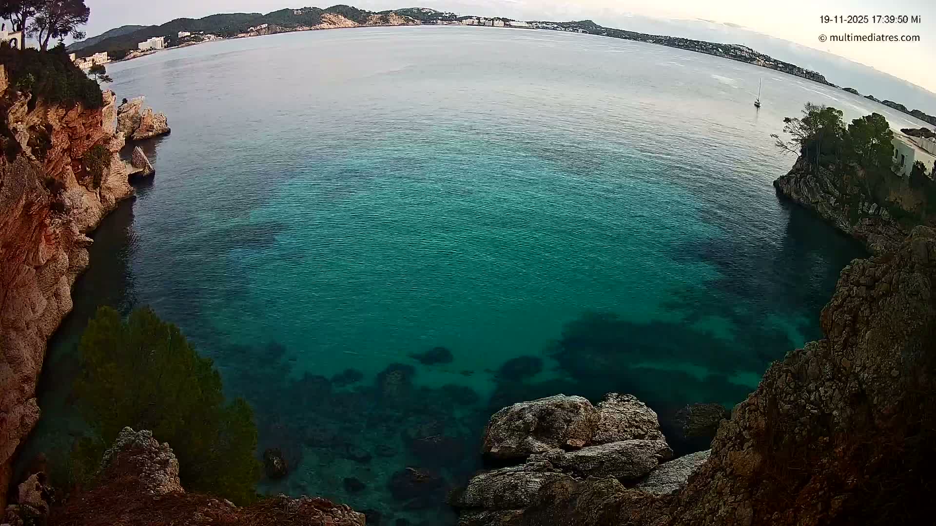 Mallorca Cala Fornells Bay  Live Cam - Balearic Islands, Spain