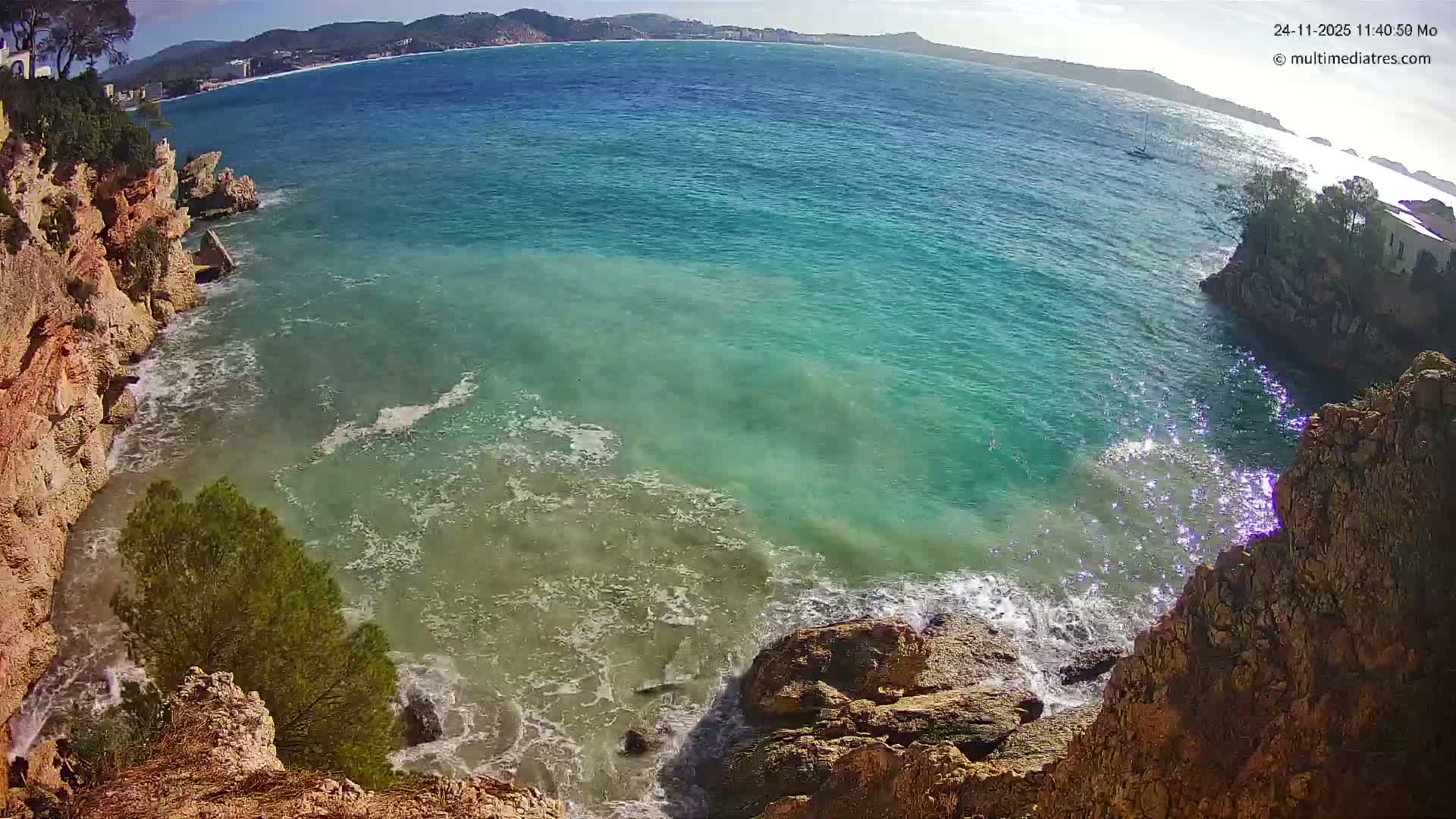 Mallorca Cala Fornells Bay  Live Cam - Balearic Islands, Spain