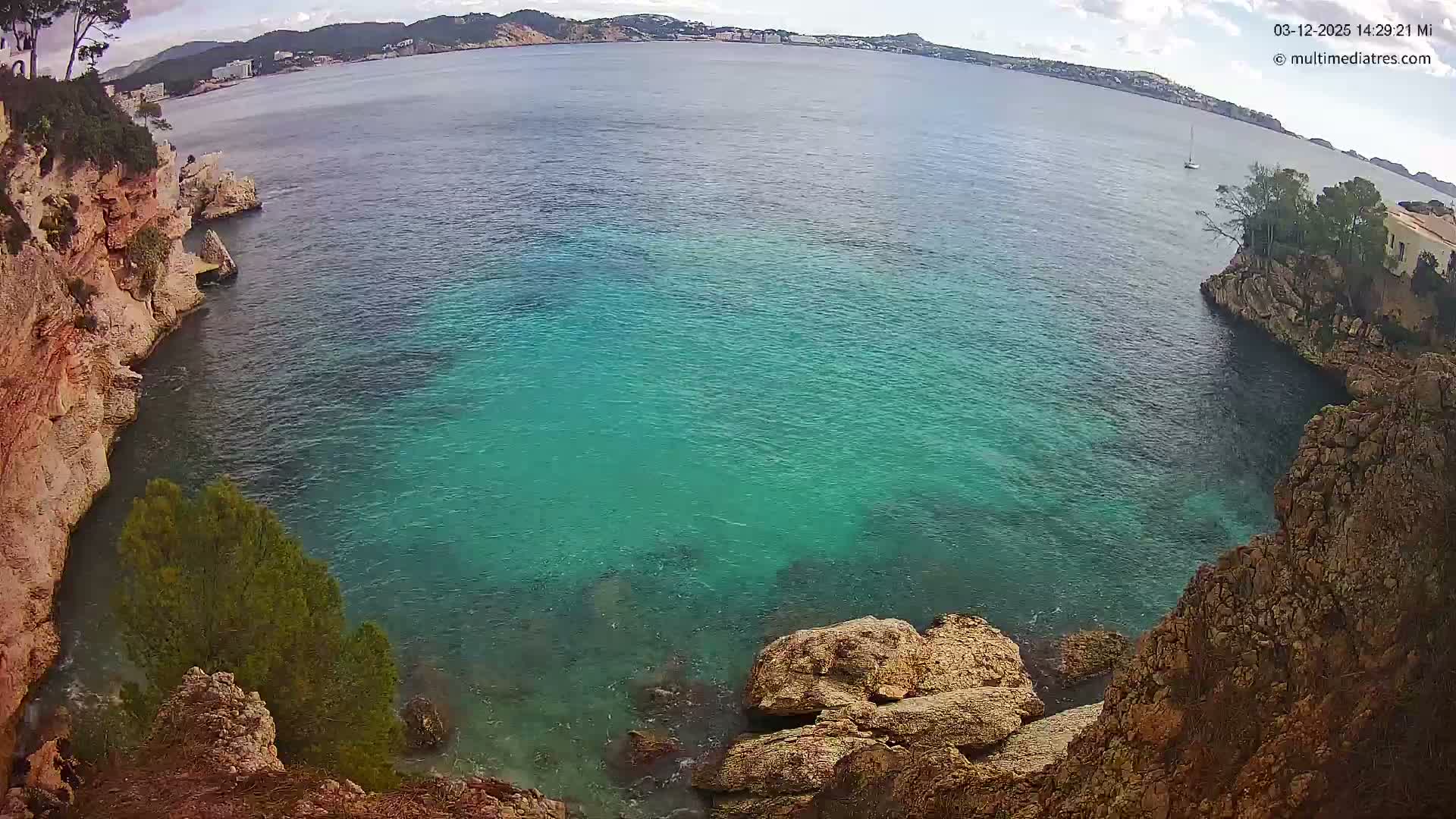 Mallorca Cala Fornells Bay  Live Cam - Balearic Islands, Spain