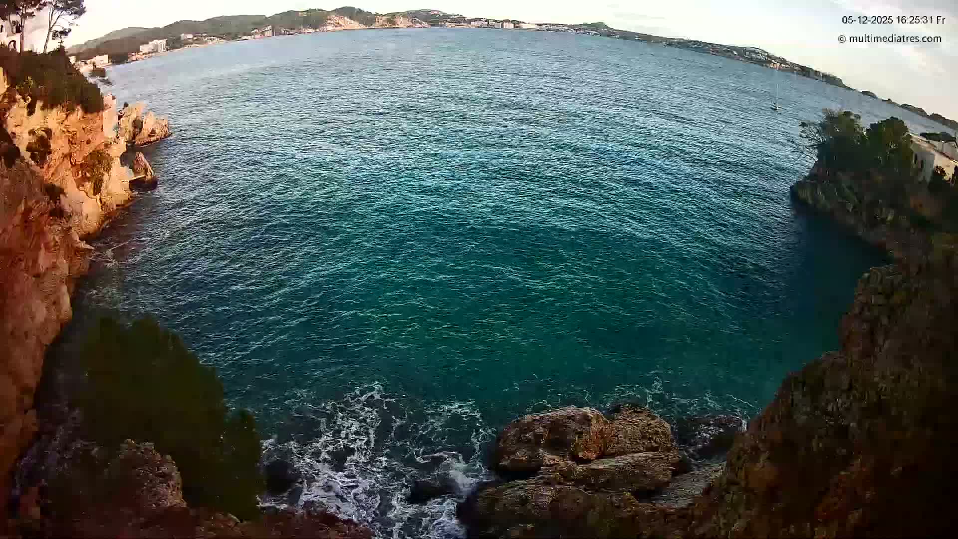 Mallorca Cala Fornells Bay  Live Cam - Balearic Islands, Spain