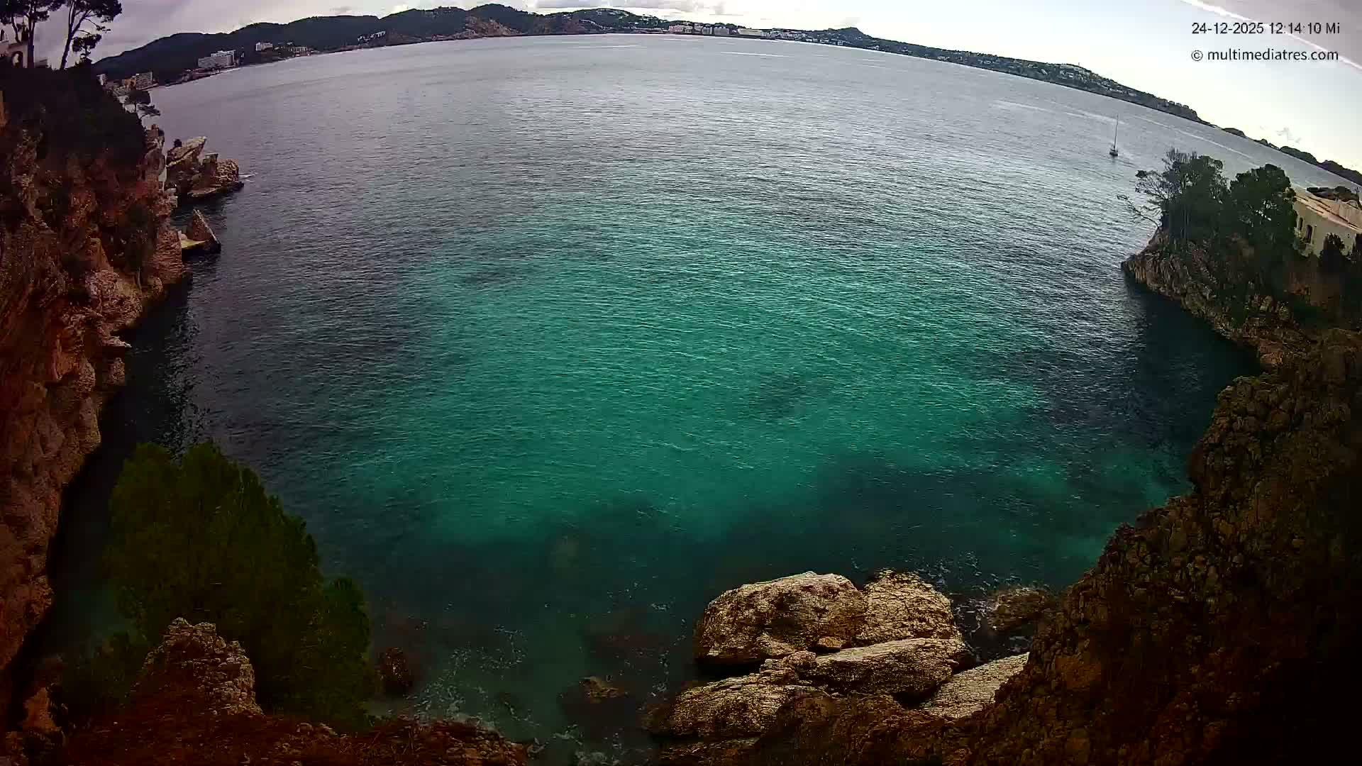 Mallorca Cala Fornells Bay  Live Cam - Balearic Islands, Spain