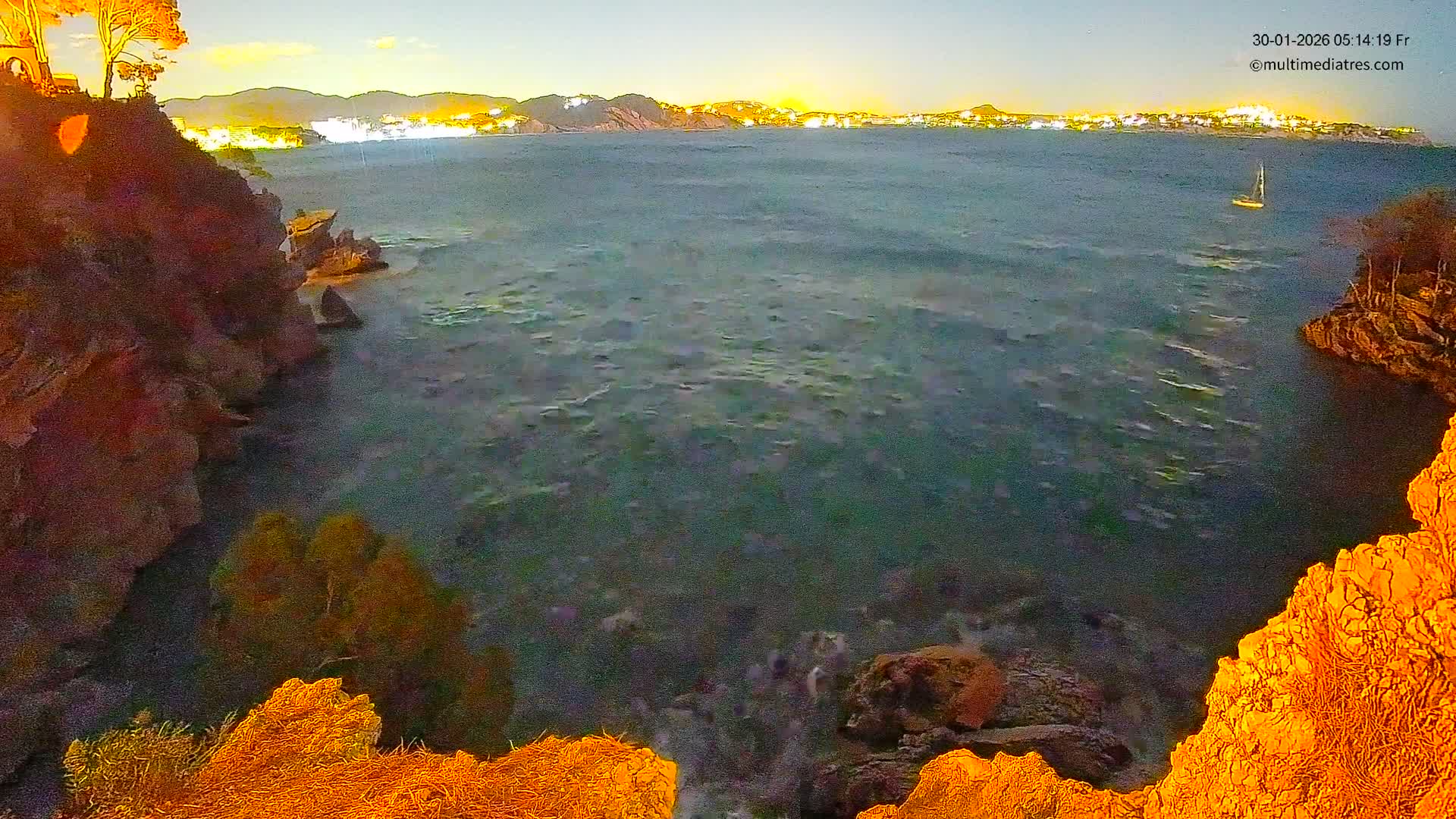 Mallorca Cala Fornells Bay  Live Cam - Balearic Islands, Spain