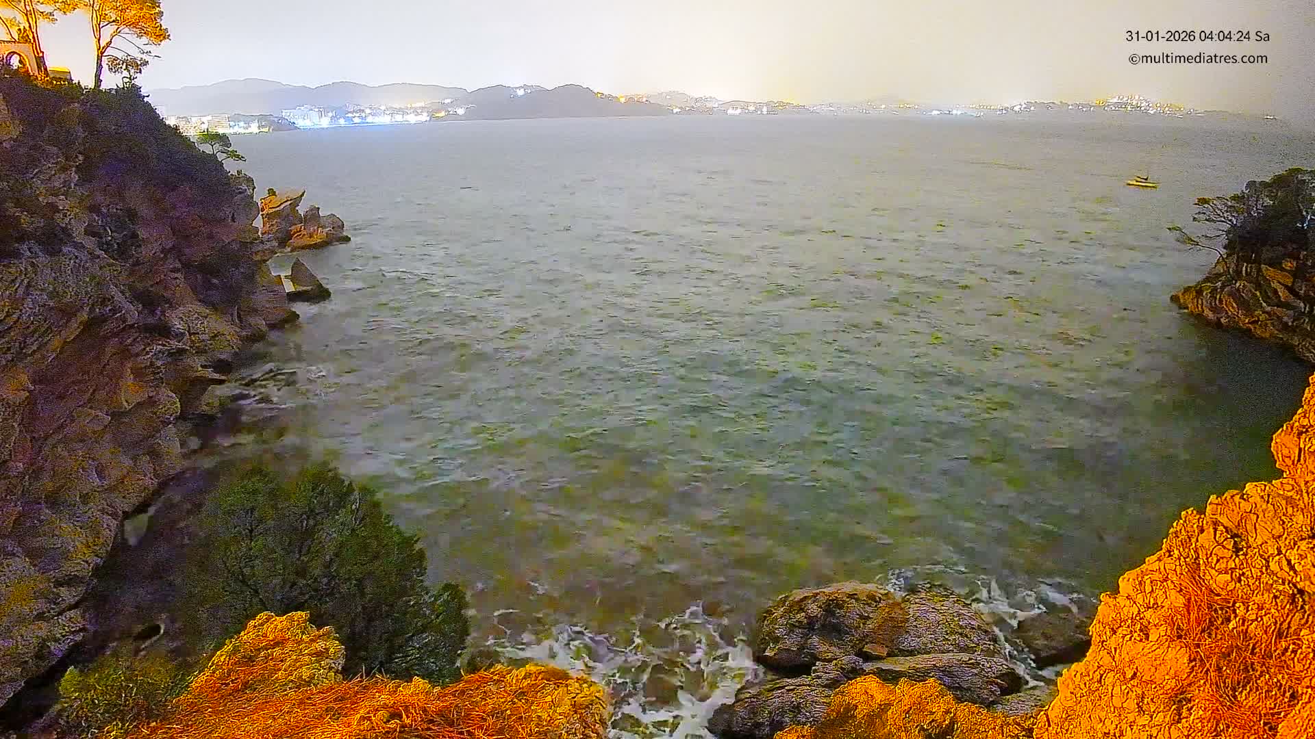 Mallorca Cala Fornells Bay  Live Cam - Balearic Islands, Spain