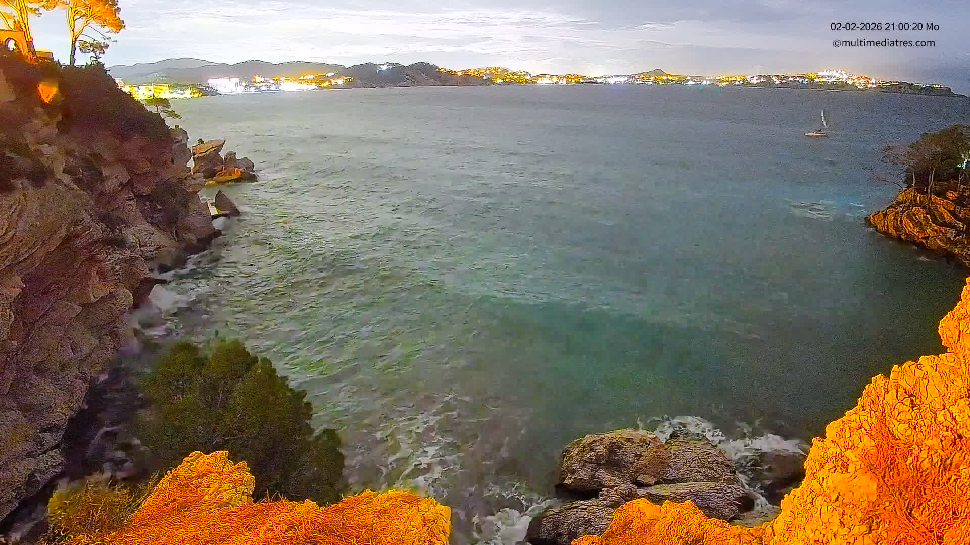 Mallorca Cala Fornells Bay  Live Cam - Balearic Islands, Spain
